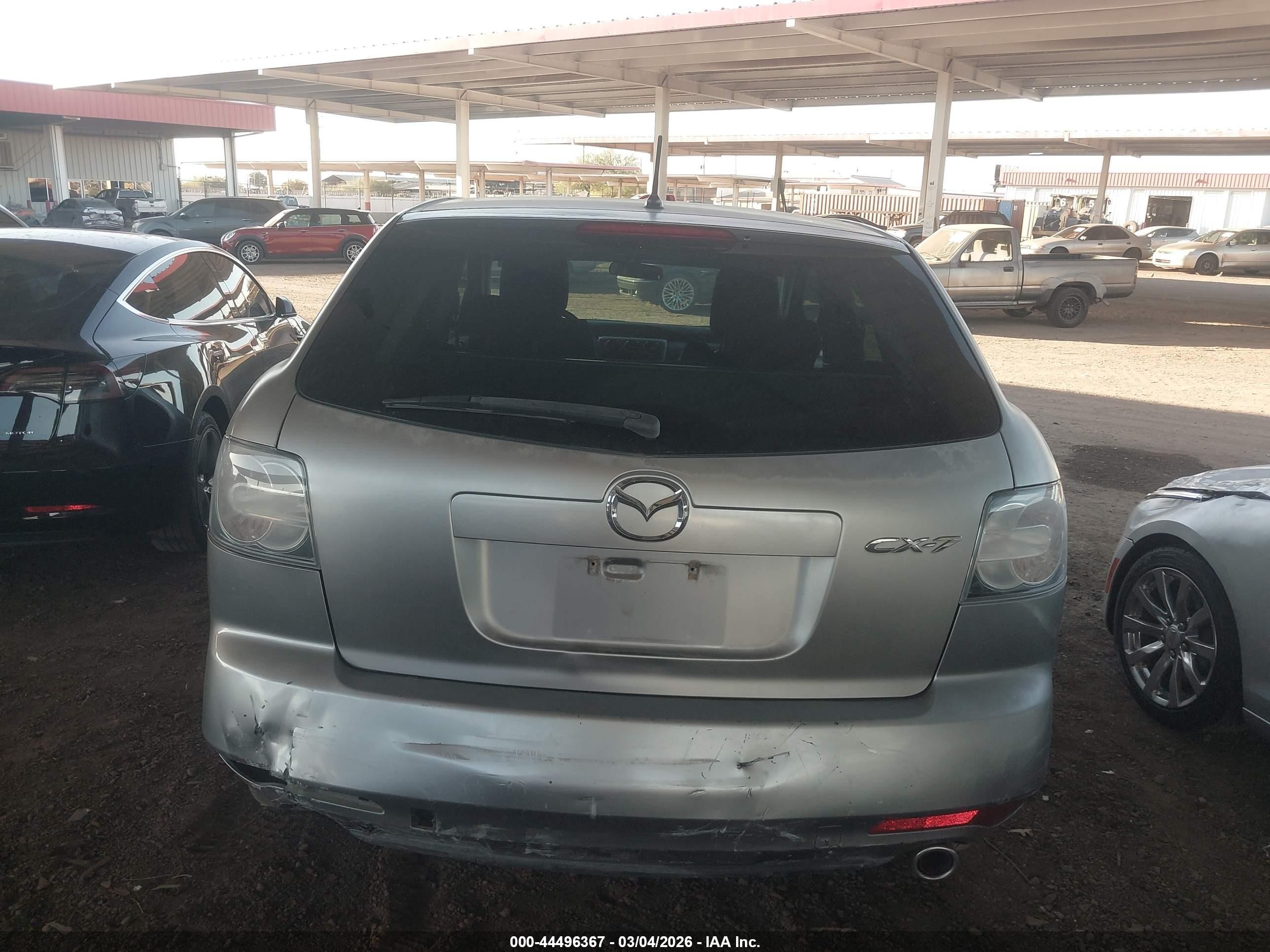 2011 Mazda Cx-7 I Sv Серый vin: JM3ER2A50B0399861