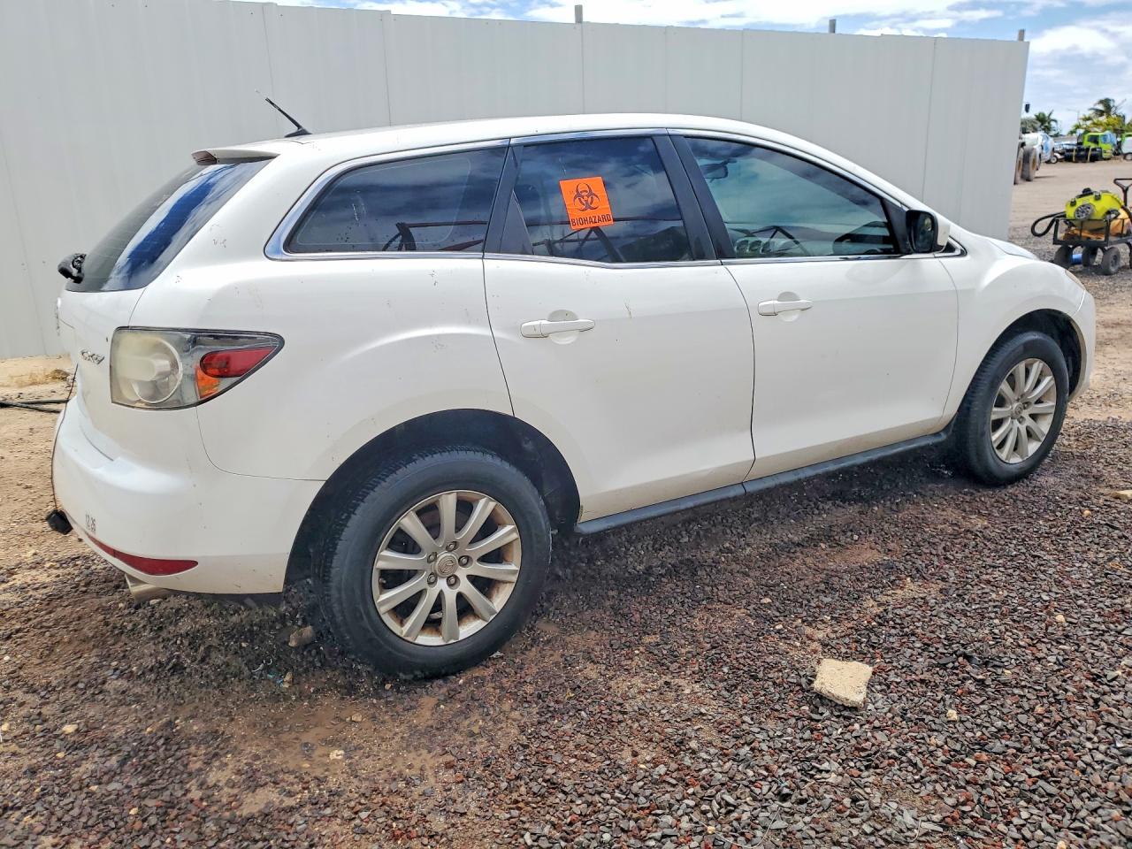 2012 Mazda Cx-7 Белый vin: JM3ER2A50C0419737