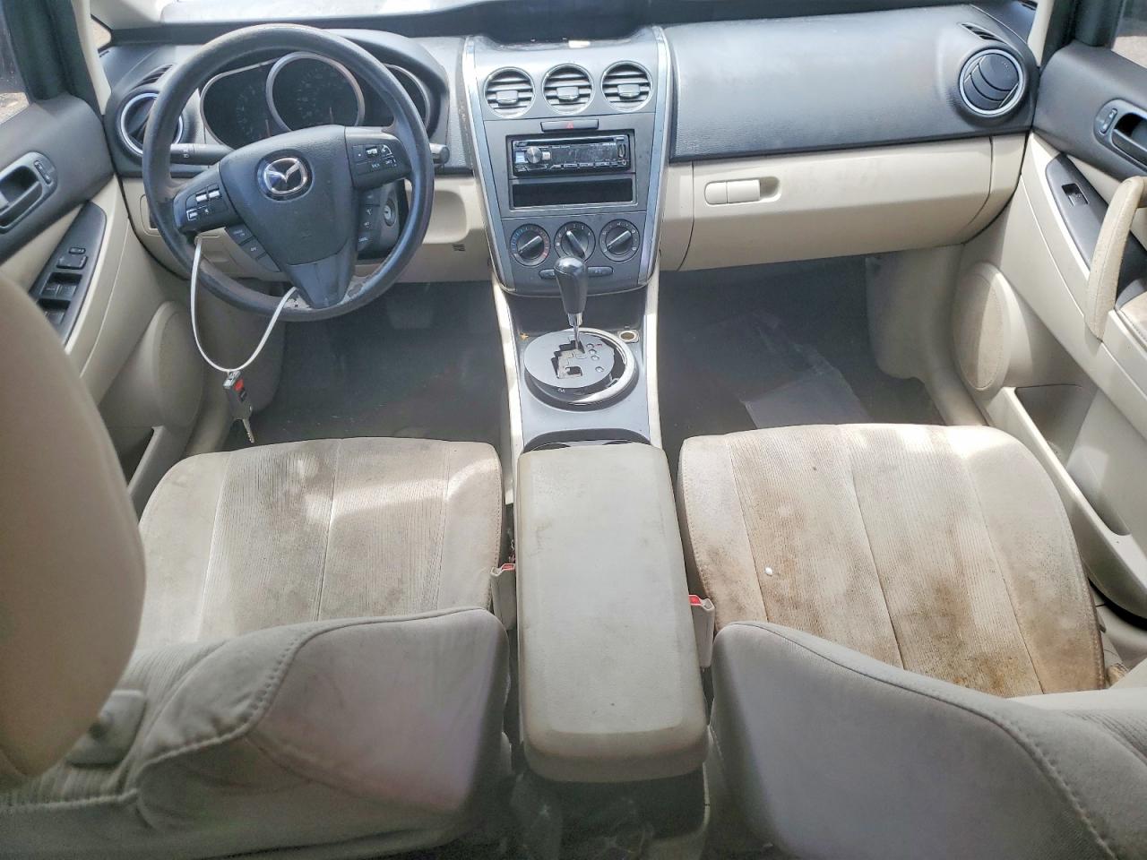 2012 Mazda Cx-7 Белый vin: JM3ER2A50C0419737
