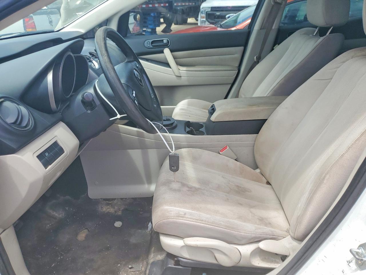 2012 Mazda Cx-7 Белый vin: JM3ER2A50C0419737