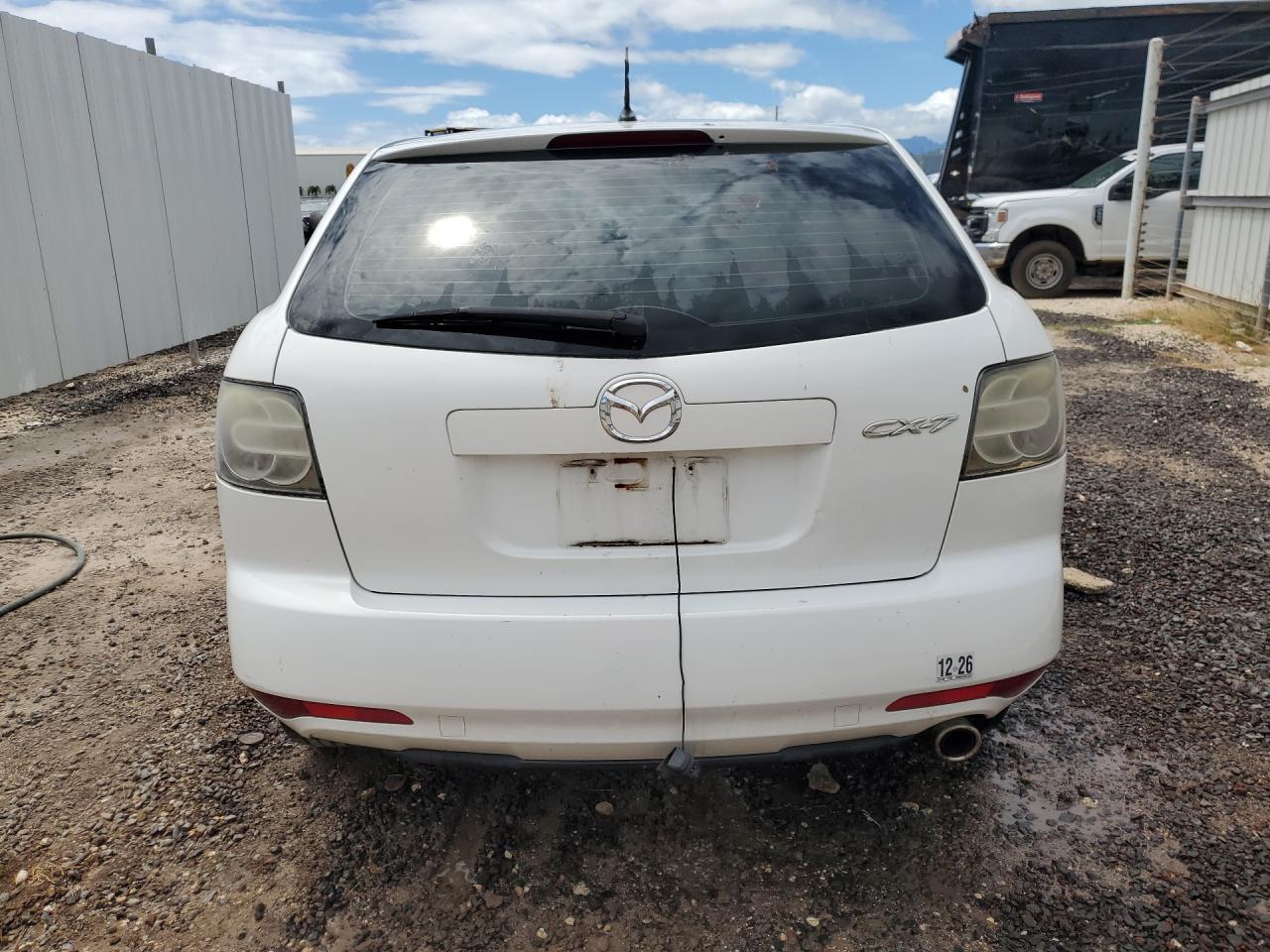 2012 Mazda Cx-7 Белый vin: JM3ER2A50C0419737 Damage: Rear Camera, Broken, Replacement Required