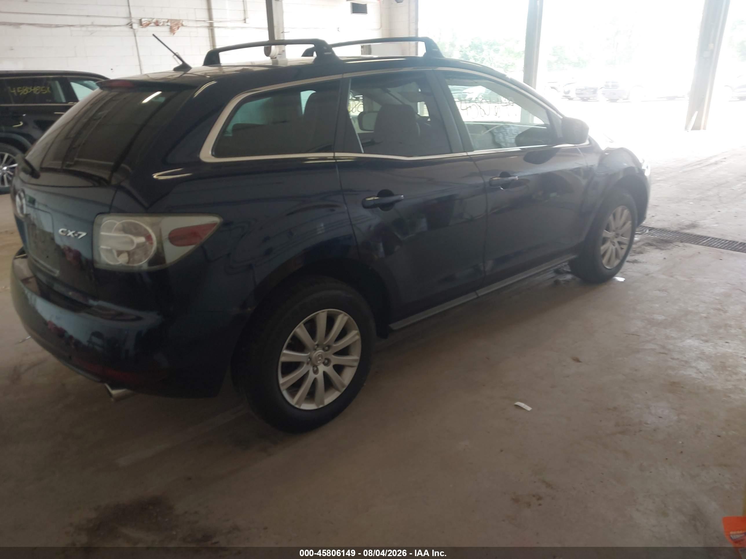2011 Mazda Cx-7 I Sv Dark Blue vin: JM3ER2A51B0394250