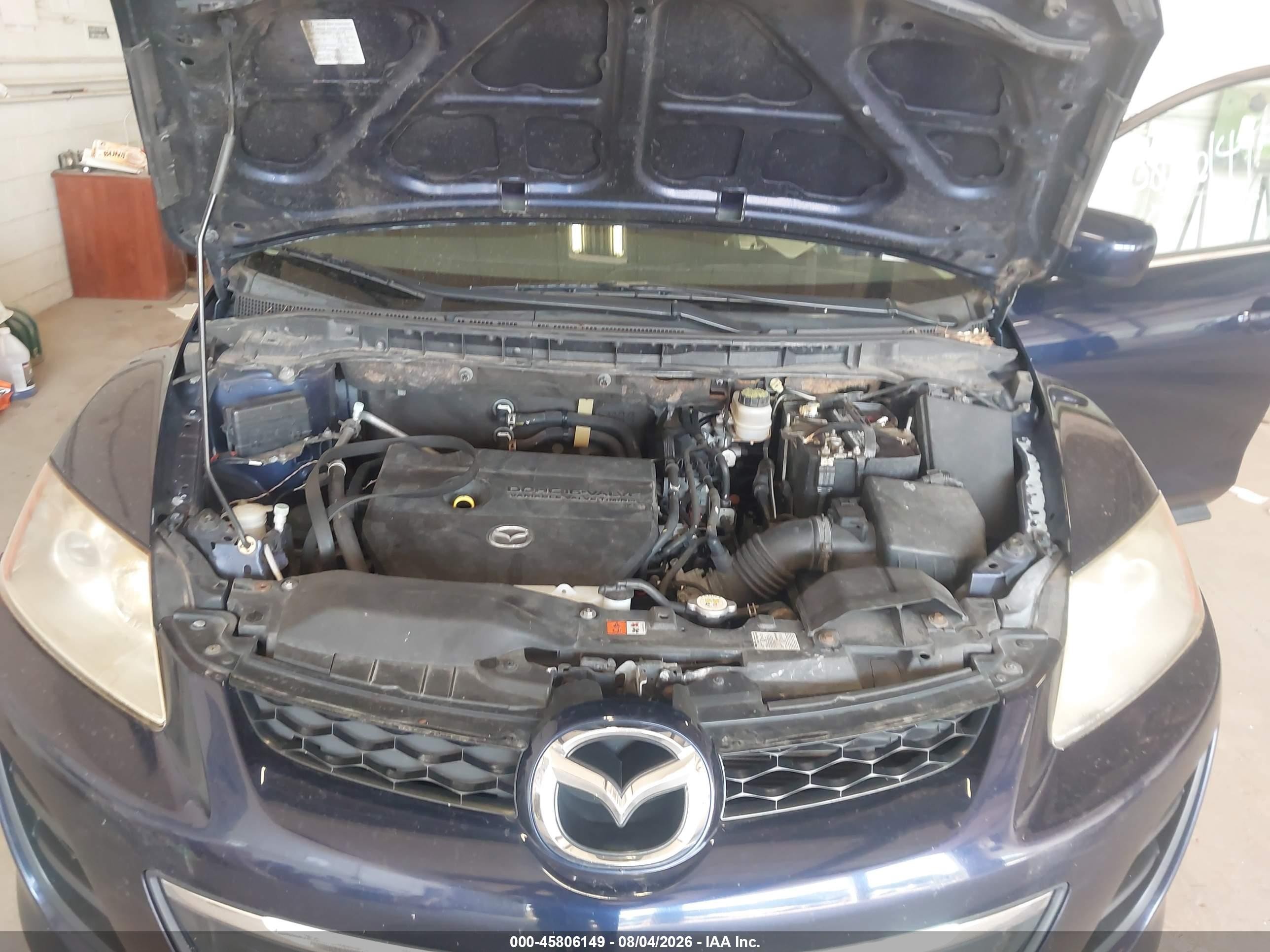 2011 Mazda Cx-7 I Sv Dark Blue vin: JM3ER2A51B0394250