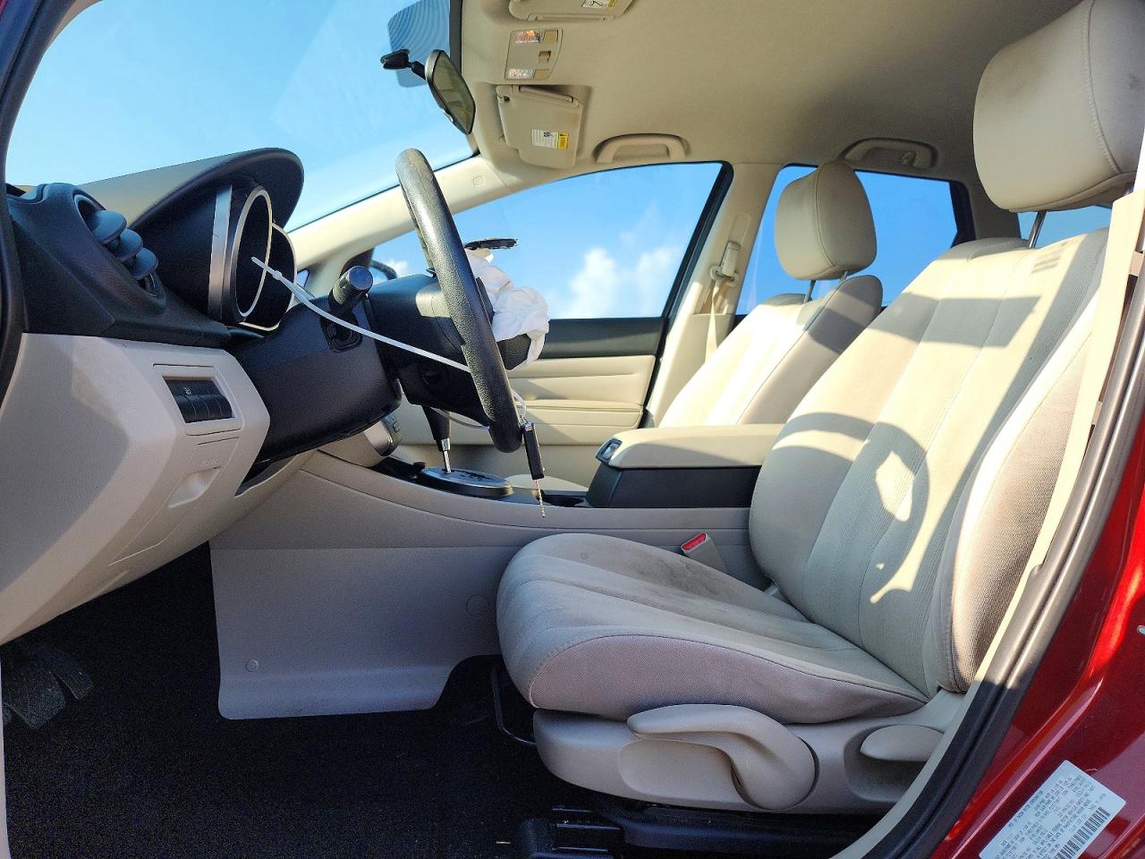 2012 Mazda Cx-7 Burgundy vin: JM3ER2A51C0417222