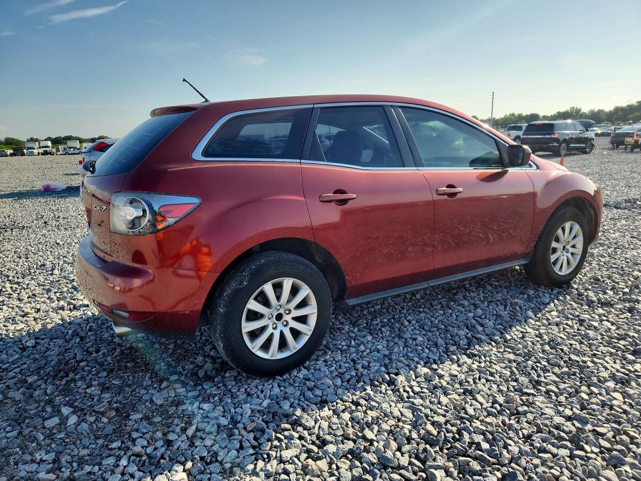 2012 Mazda Cx-7 Burgundy vin: JM3ER2A51C0417222