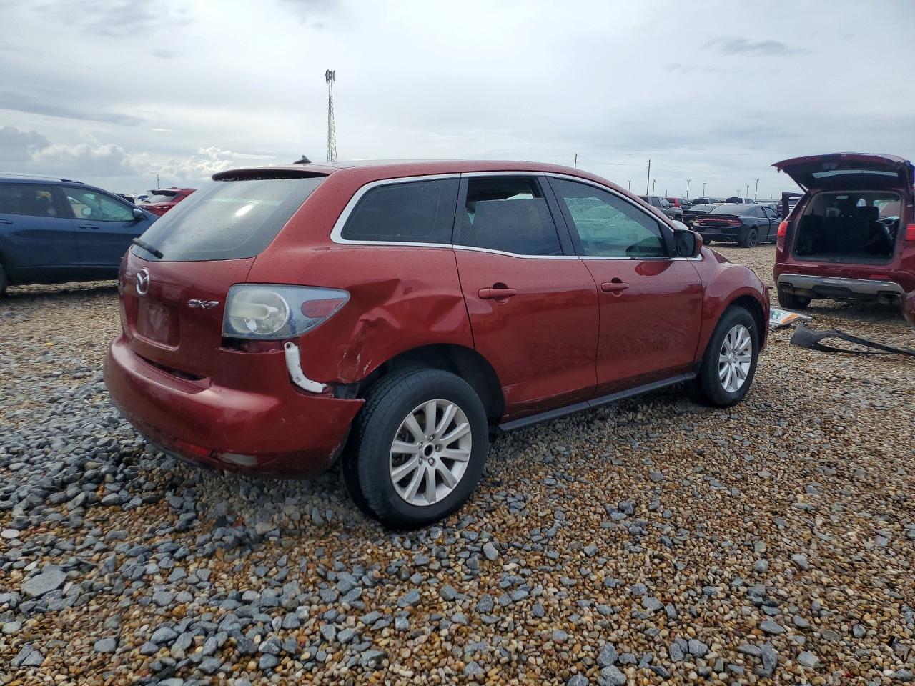 2011 Mazda Cx-7 Maroon vin: JM3ER2A52B0400234