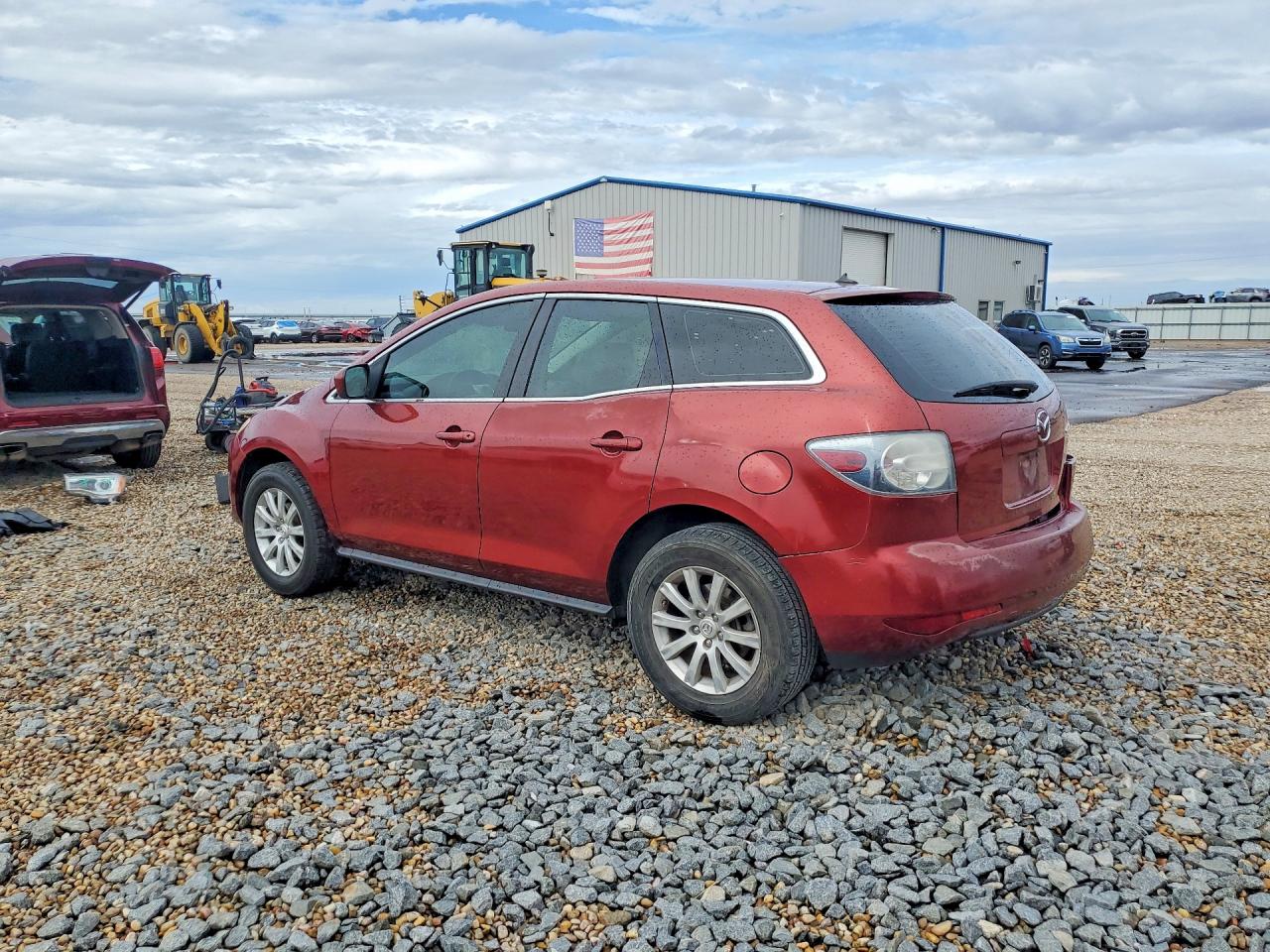 2011 Mazda Cx-7 Maroon vin: JM3ER2A52B0400234