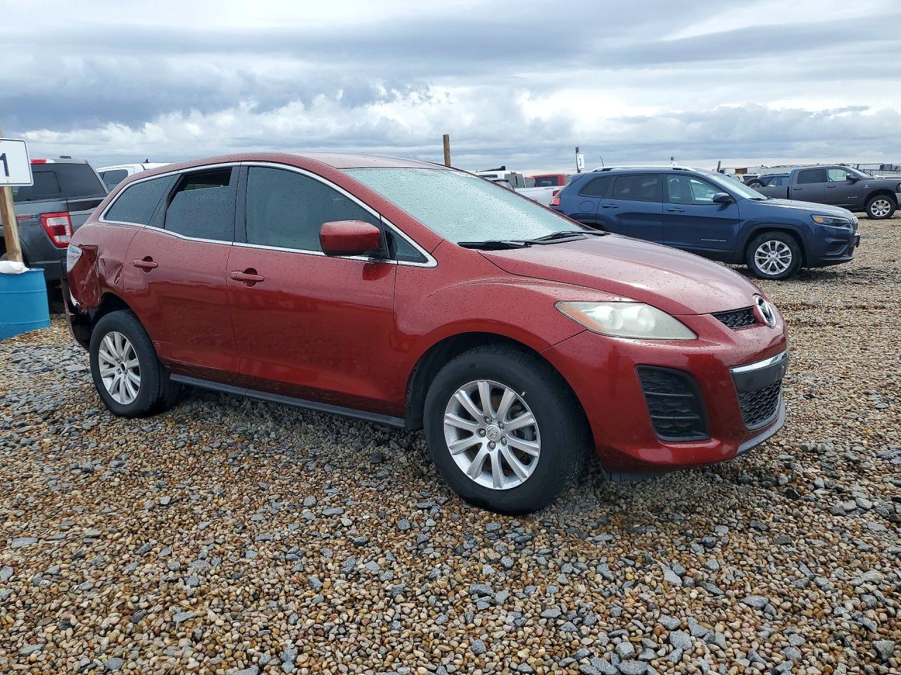 2011 Mazda Cx-7 Maroon vin: JM3ER2A52B0400234