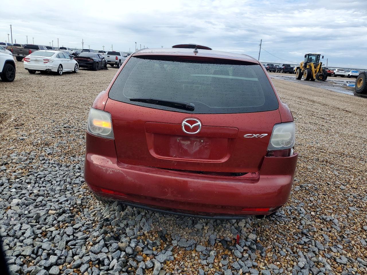 2011 Mazda Cx-7 Maroon vin: JM3ER2A52B0400234