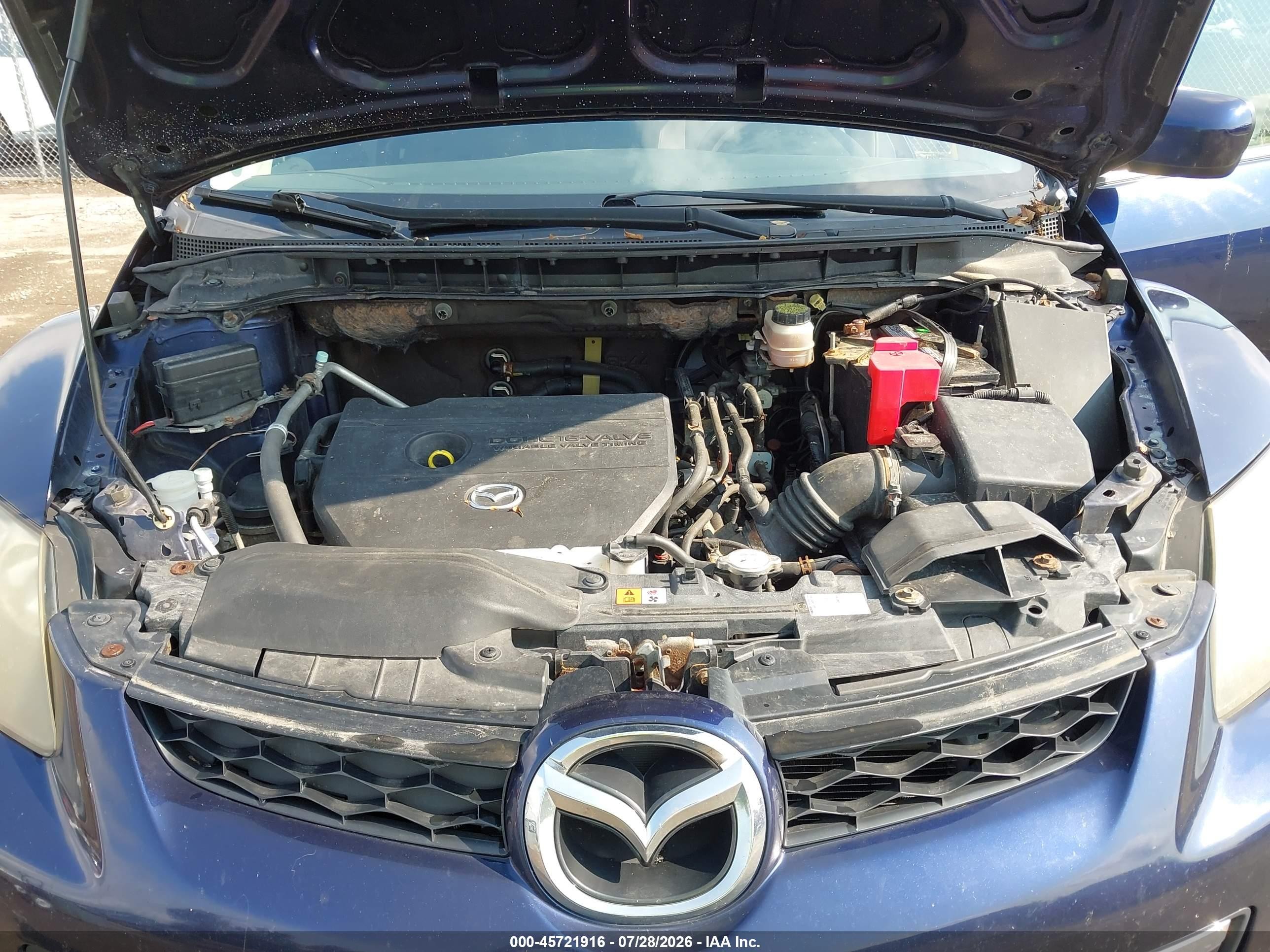 2012 Mazda Cx-7 I Sv Dark Blue vin: JM3ER2A52C0420646