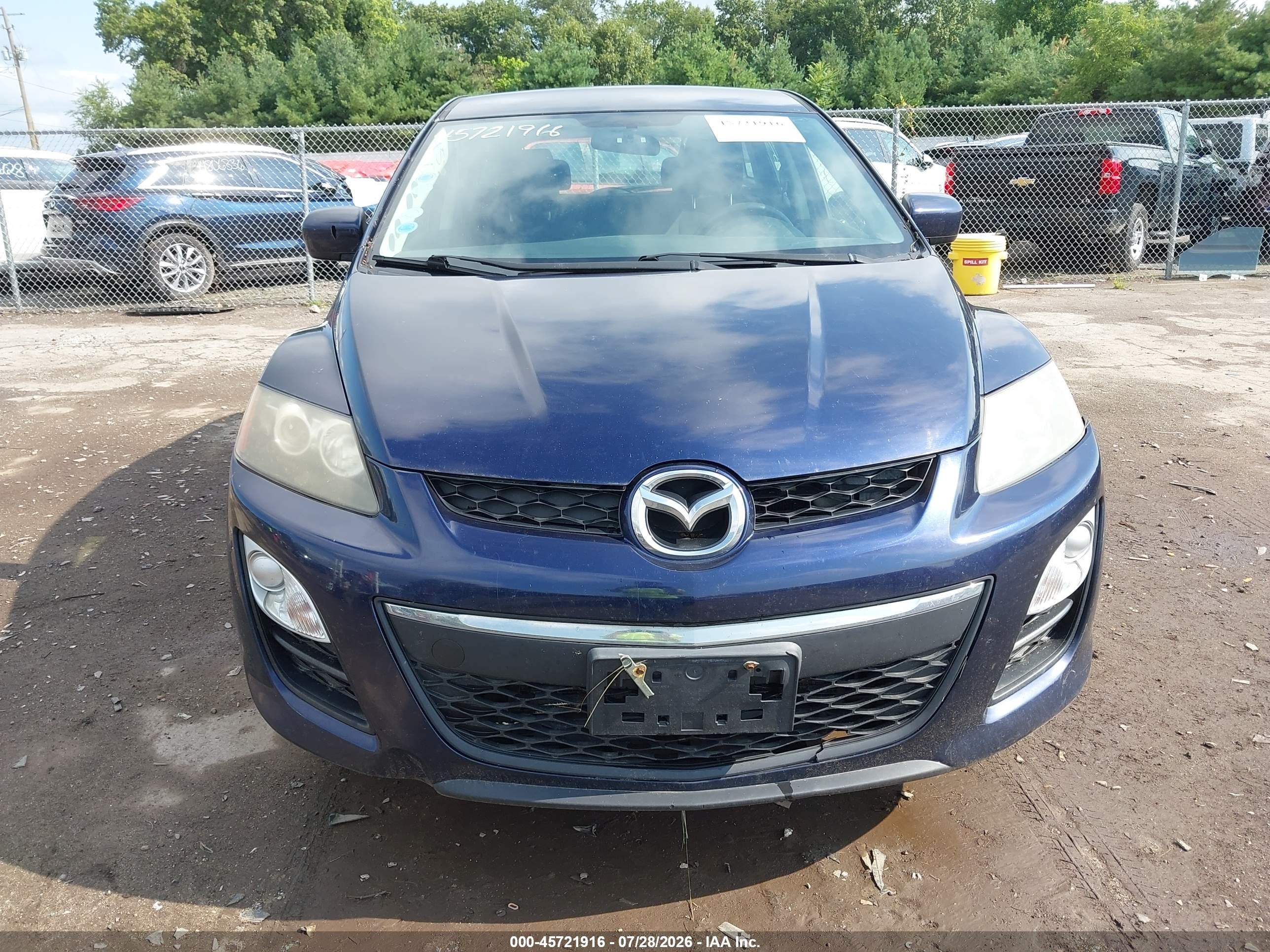 2012 Mazda Cx-7 I Sv Dark Blue vin: JM3ER2A52C0420646
