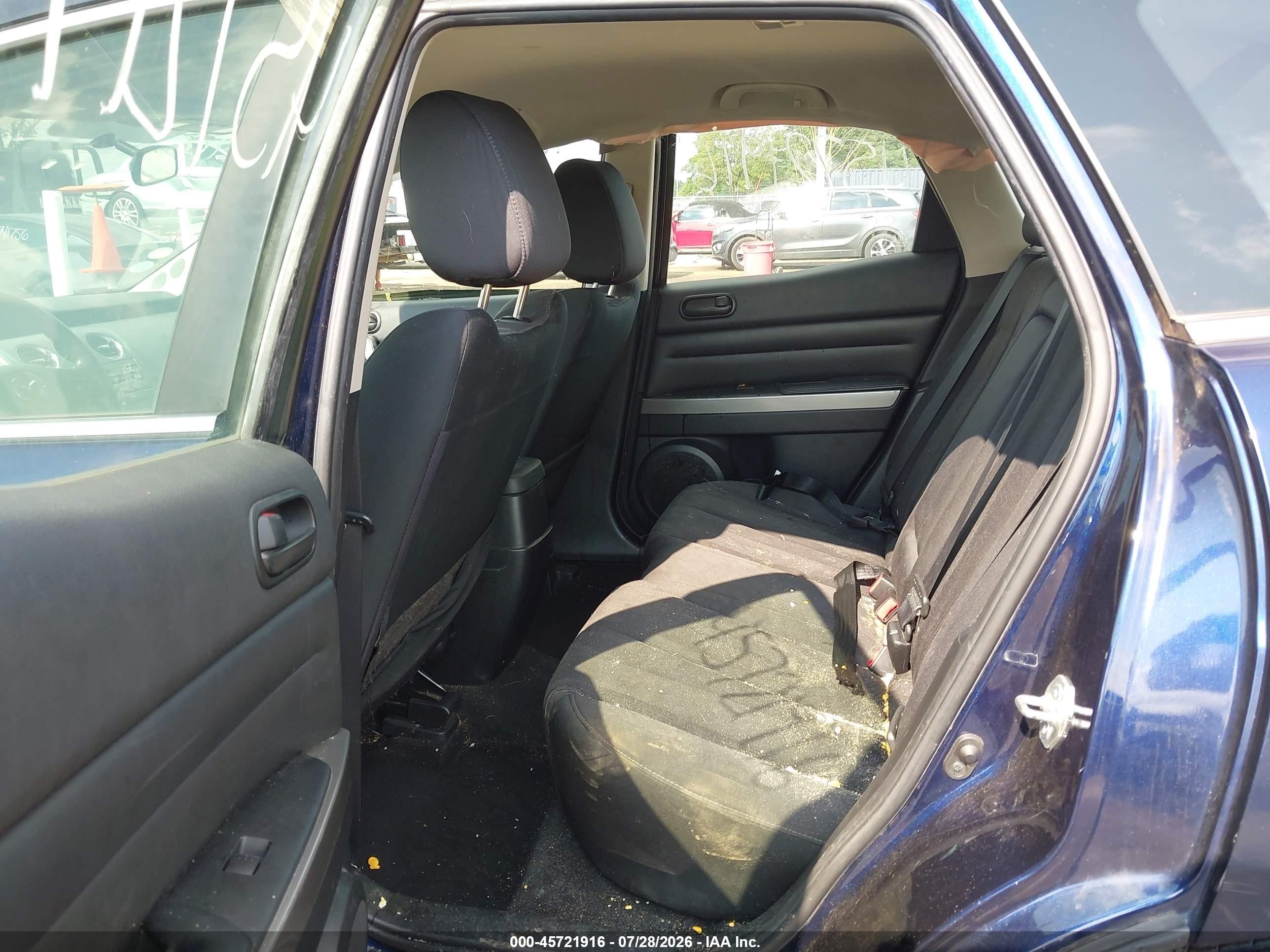 2012 Mazda Cx-7 I Sv Dark Blue vin: JM3ER2A52C0420646