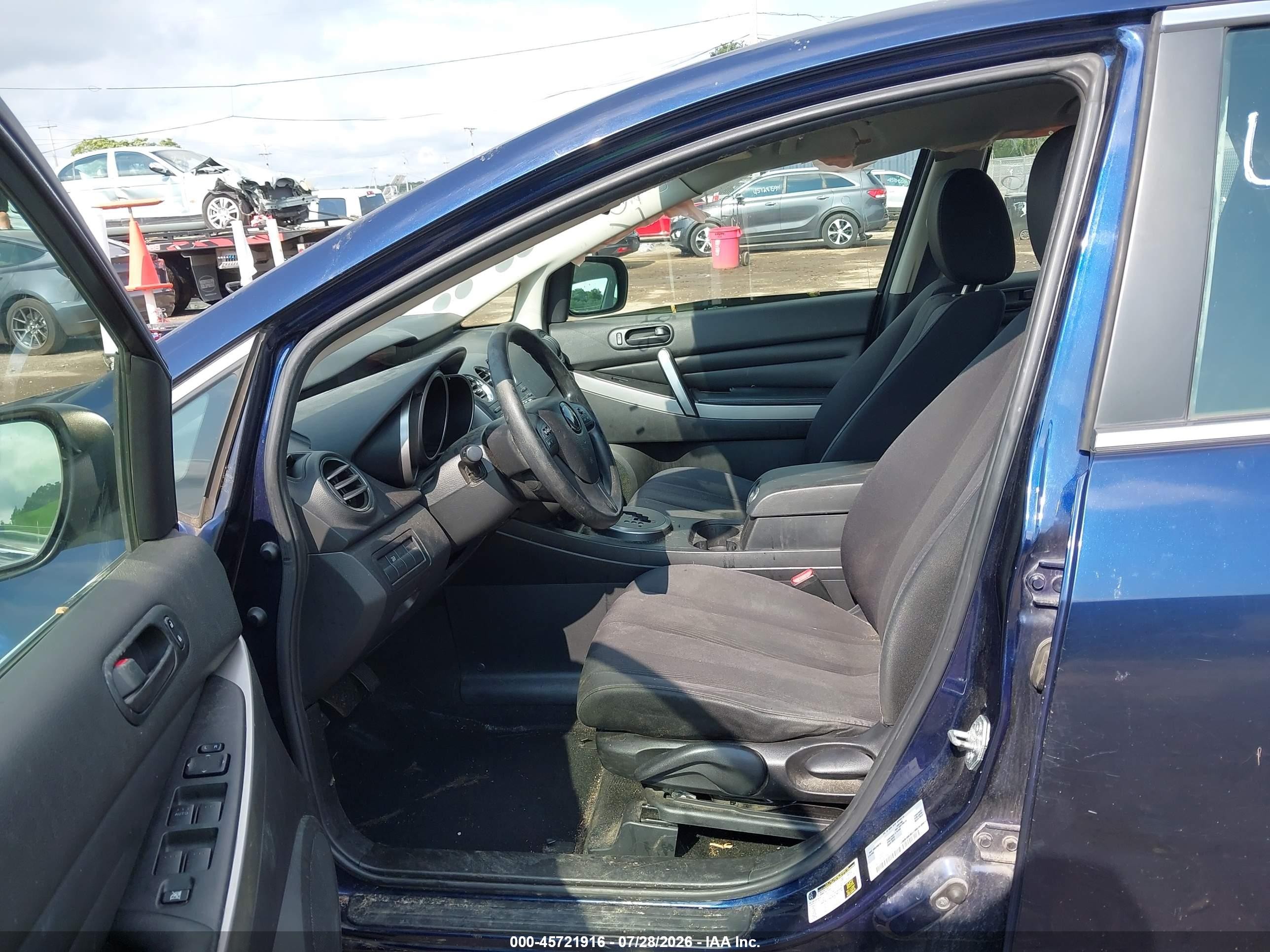 2012 Mazda Cx-7 I Sv Dark Blue vin: JM3ER2A52C0420646