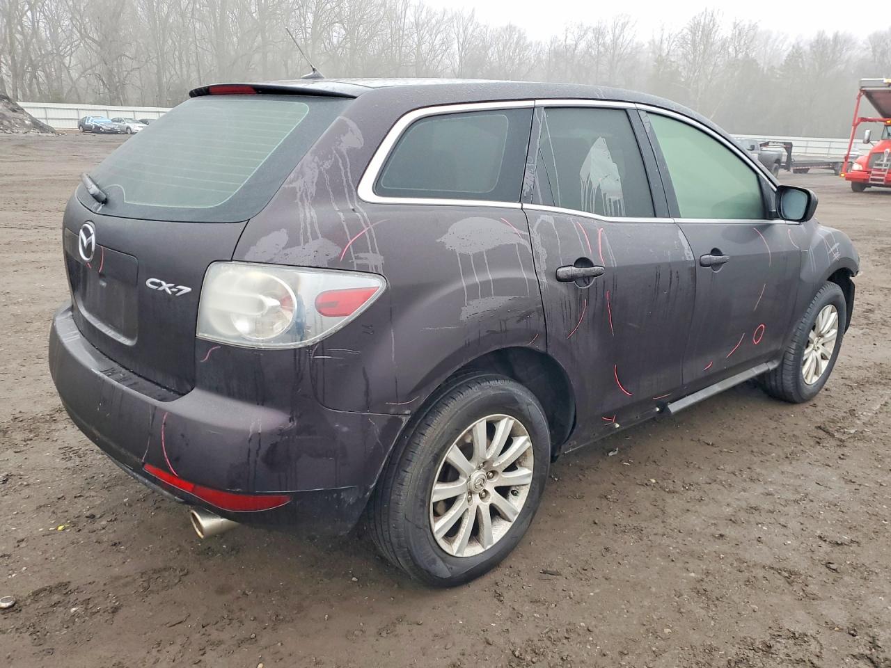 2011 Mazda Cx-7 Purple vin: JM3ER2A53B0366787