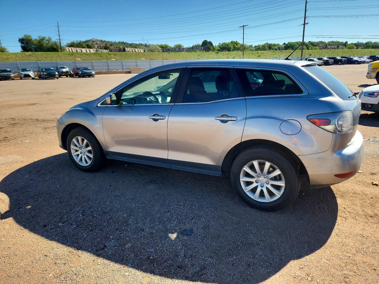 2011 Mazda Cx-7 Silver vin: JM3ER2A53B0396596