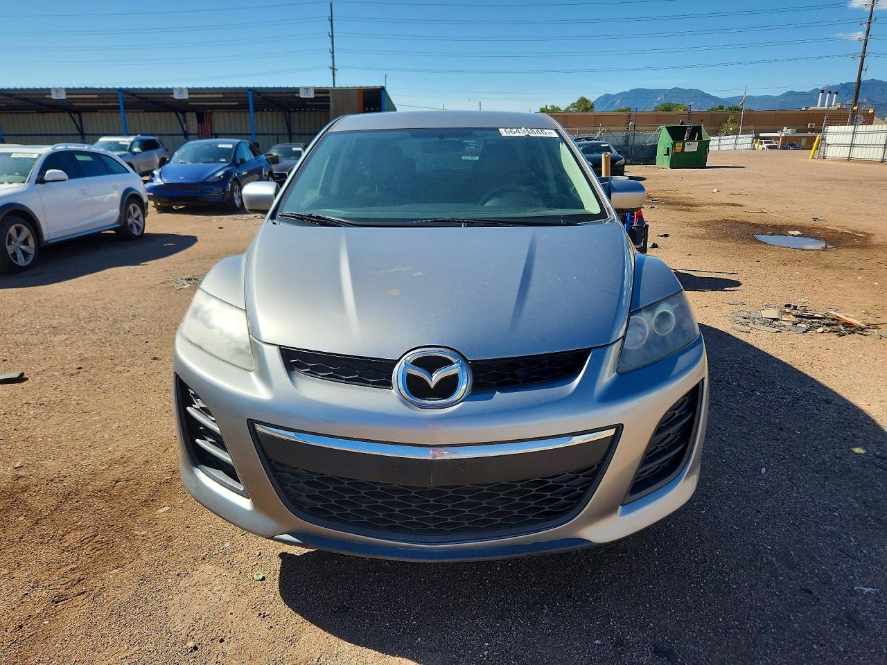 2011 Mazda Cx-7 Silver vin: JM3ER2A53B0396596