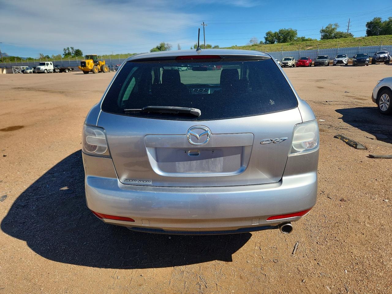 2011 Mazda Cx-7 Silver vin: JM3ER2A53B0396596