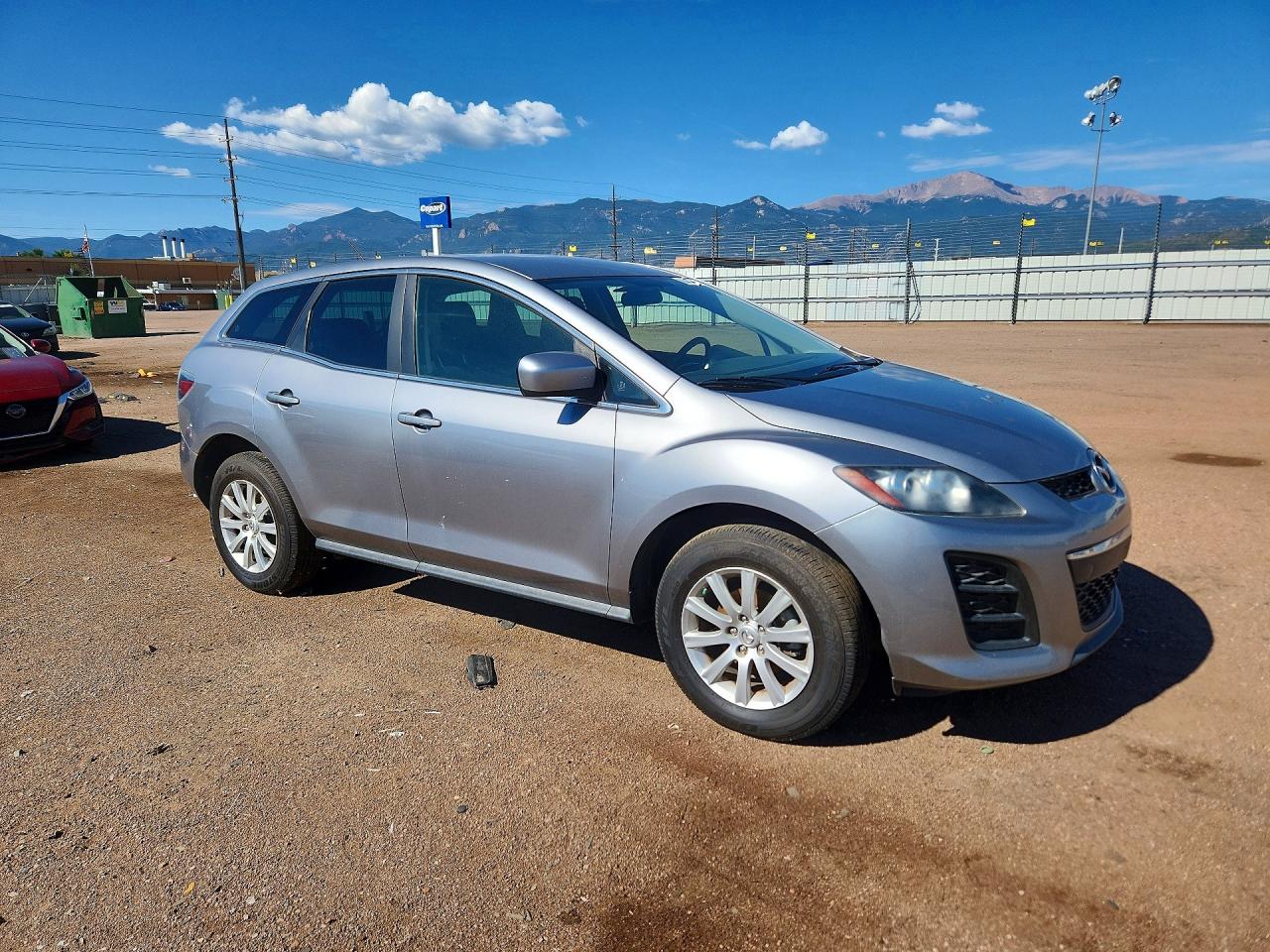2011 Mazda Cx-7 Silver vin: JM3ER2A53B0396596
