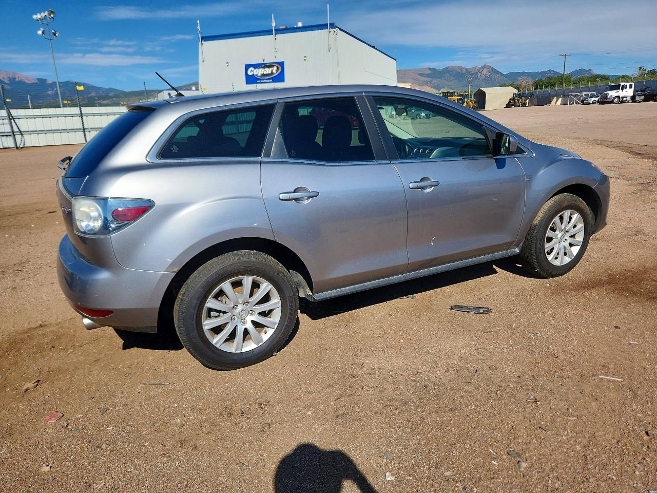 2011 Mazda Cx-7 Silver vin: JM3ER2A53B0396596