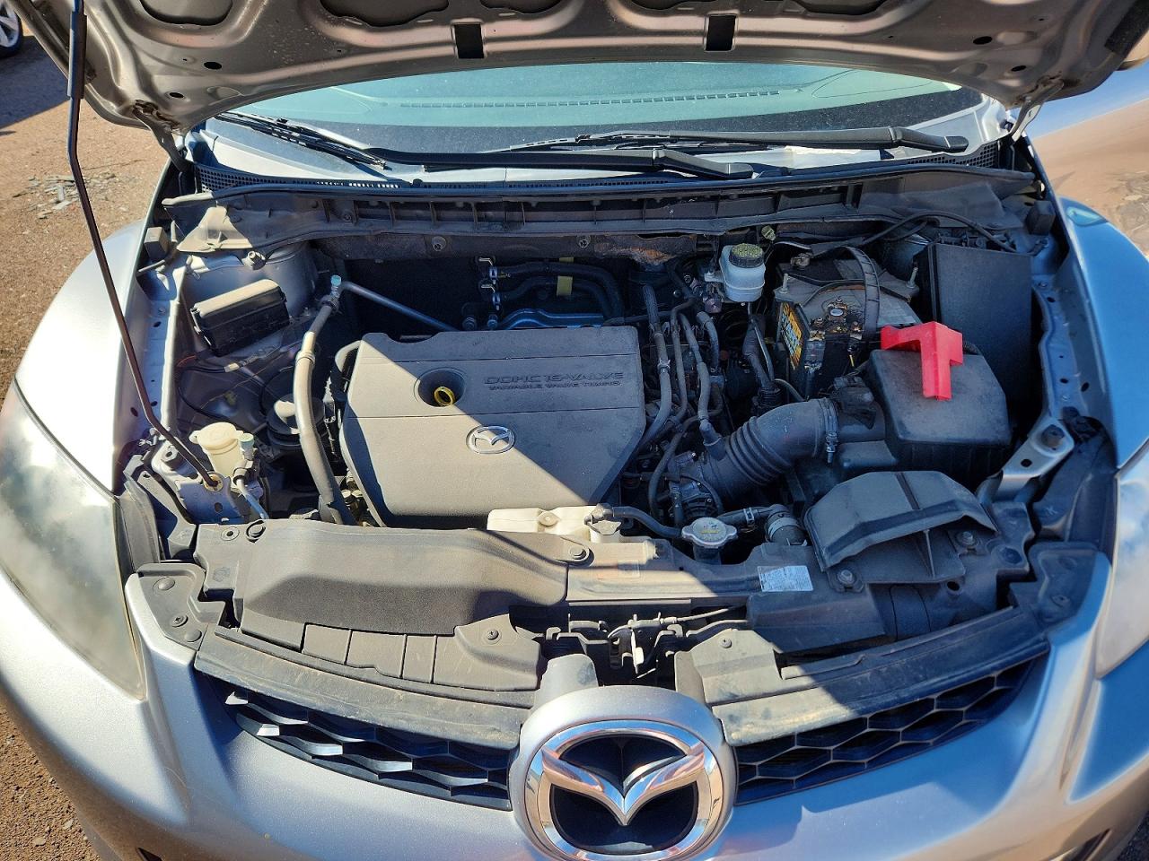 2011 Mazda Cx-7 Silver vin: JM3ER2A53B0396596