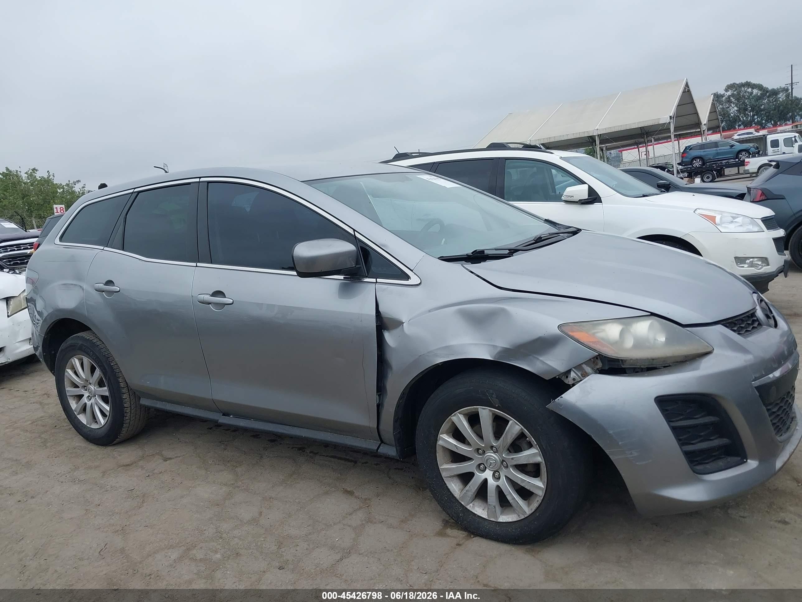 2011 Mazda Cx-7 I Sv Серый vin: JM3ER2A53B0397408