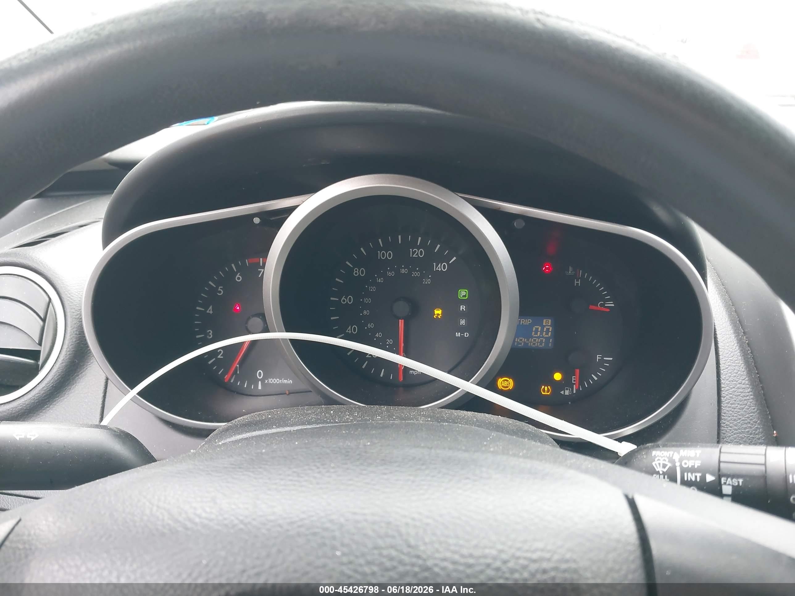 2011 Mazda Cx-7 I Sv Серый vin: JM3ER2A53B0397408