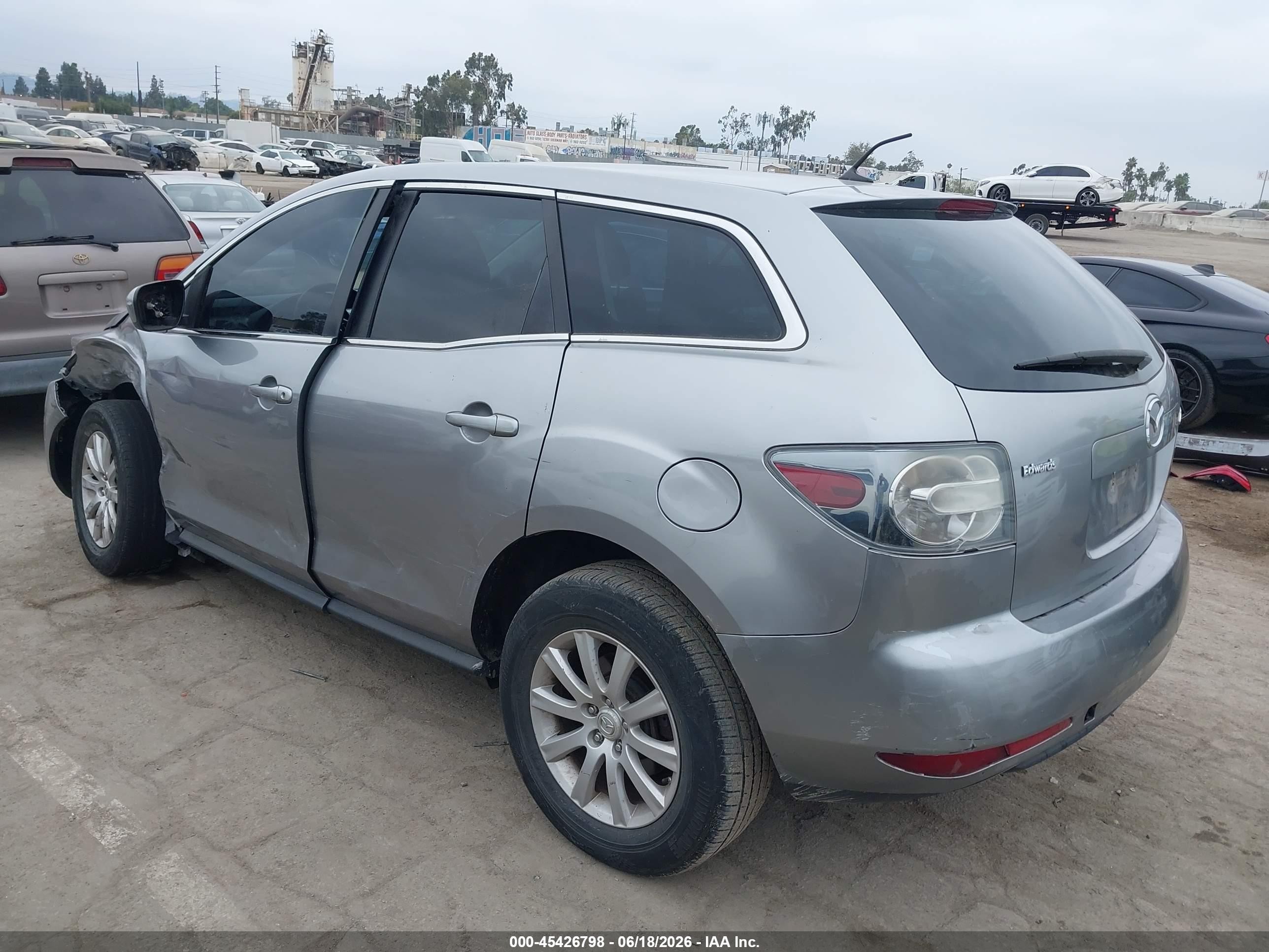2011 Mazda Cx-7 I Sv Серый vin: JM3ER2A53B0397408