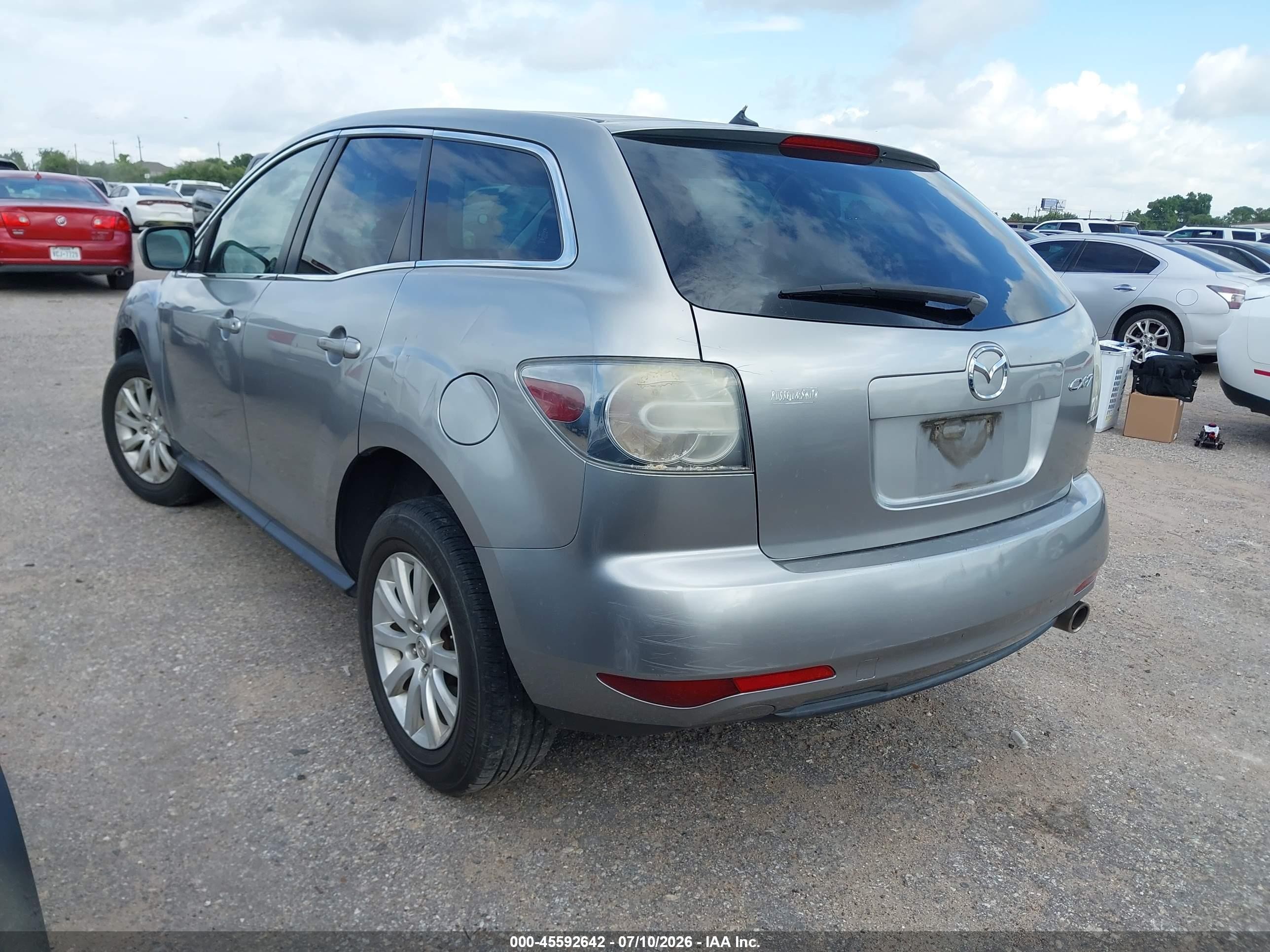 2011 Mazda Cx-7 I Sv Silver vin: JM3ER2A53B0397974