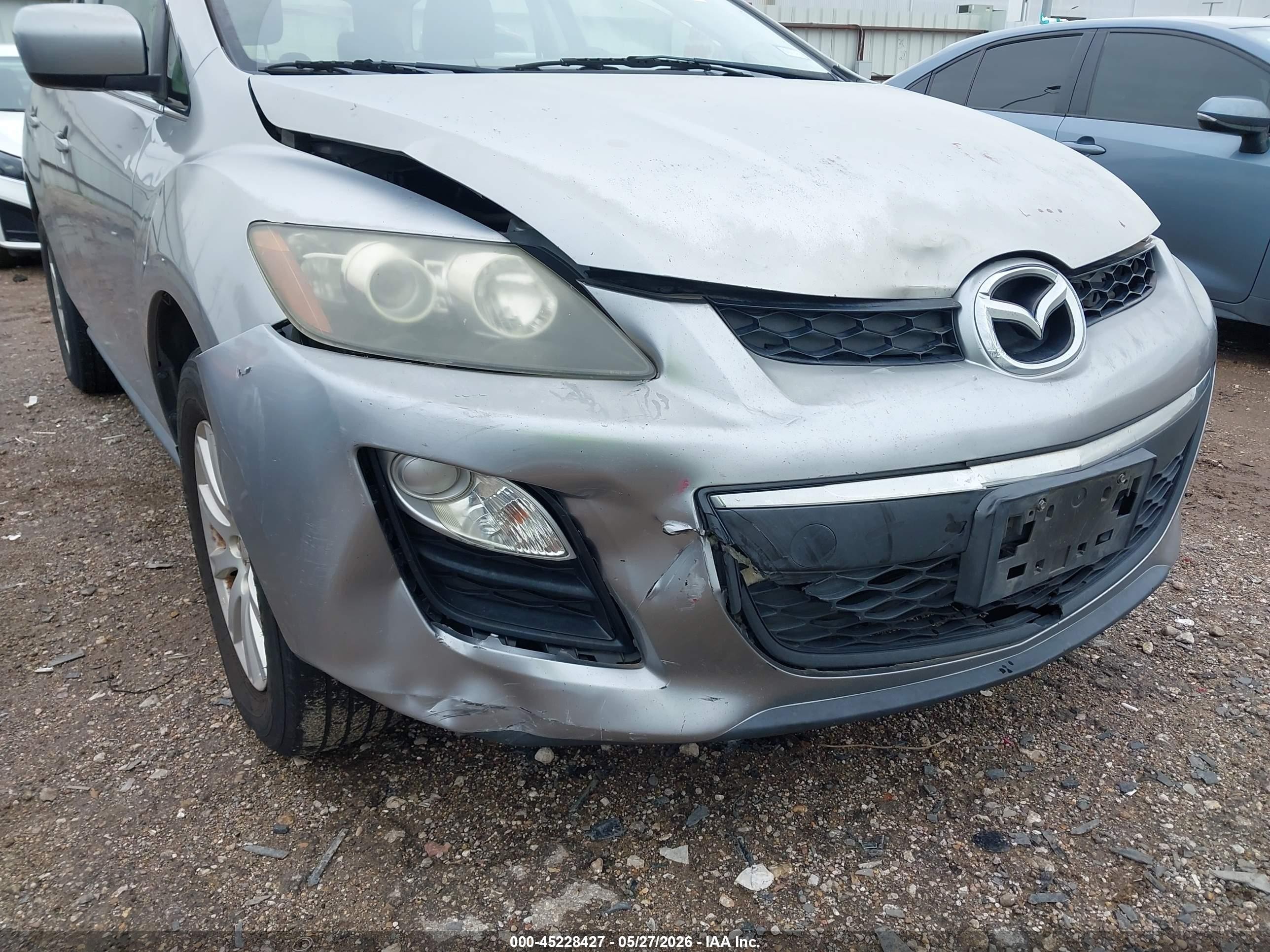 2012 Mazda Cx-7 I Sv Gray vin: JM3ER2A53C0421272