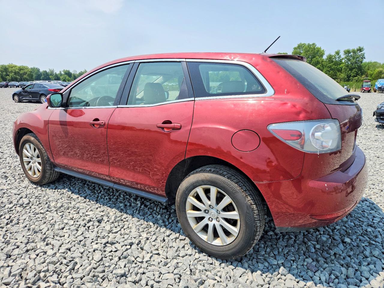 2011 Mazda Cx-7 Red vin: JM3ER2A55B0409221