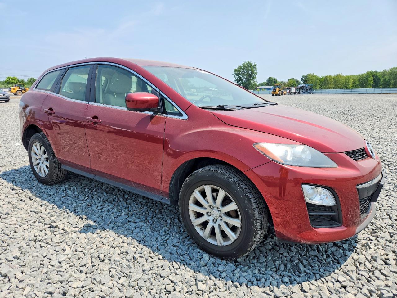 2011 Mazda Cx-7 Red vin: JM3ER2A55B0409221
