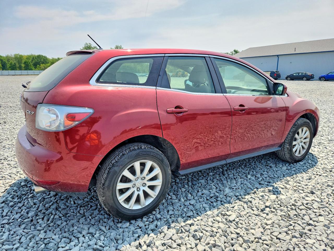 2011 Mazda Cx-7 Red vin: JM3ER2A55B0409221