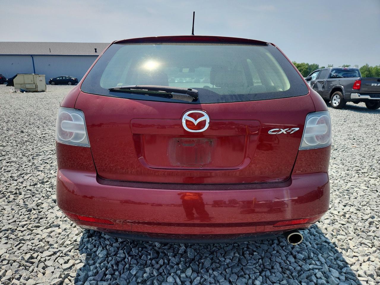 2011 Mazda Cx-7 Red vin: JM3ER2A55B0409221