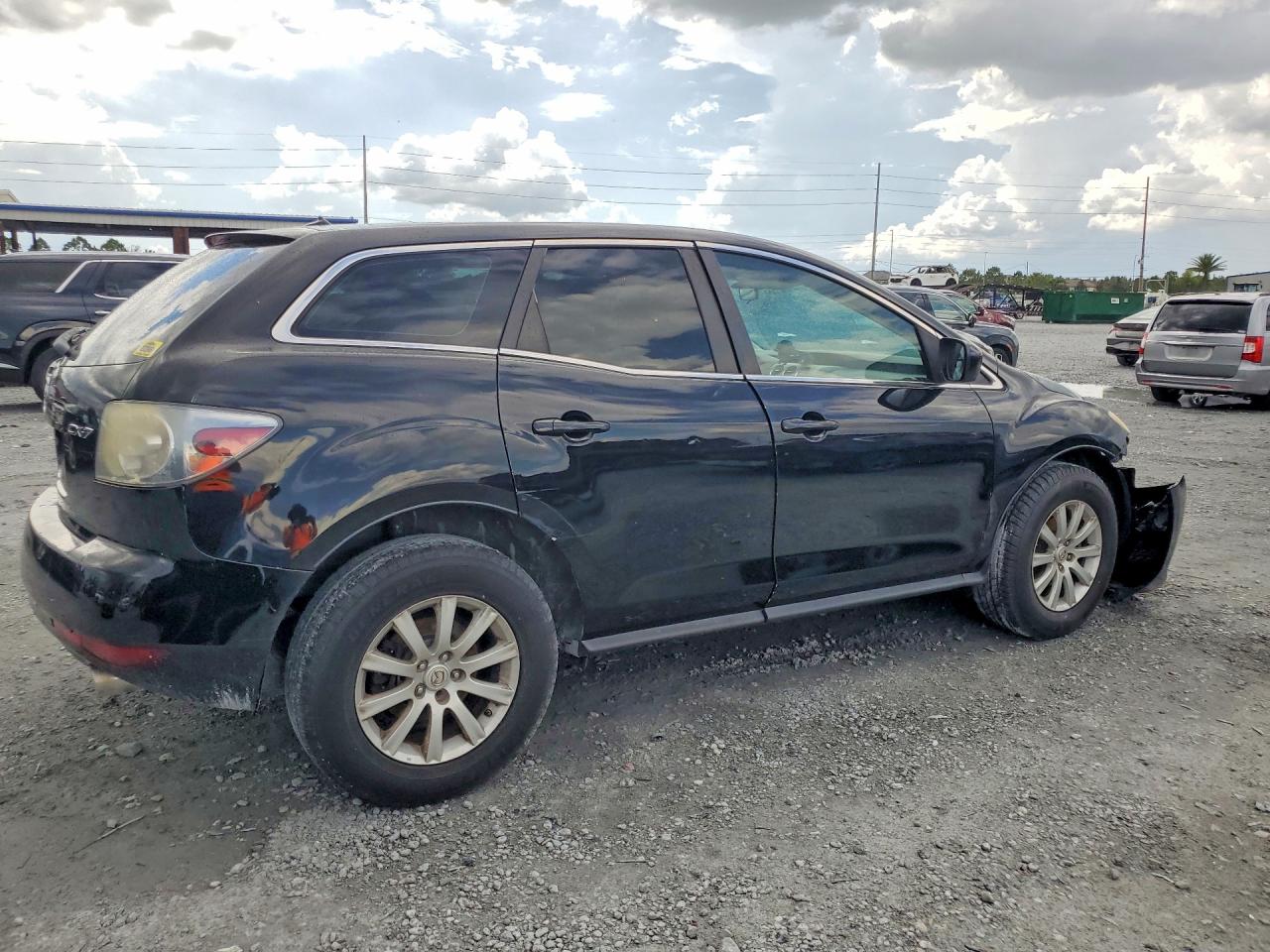 2012 Mazda Cx-7 Black vin: JM3ER2A55C0419751