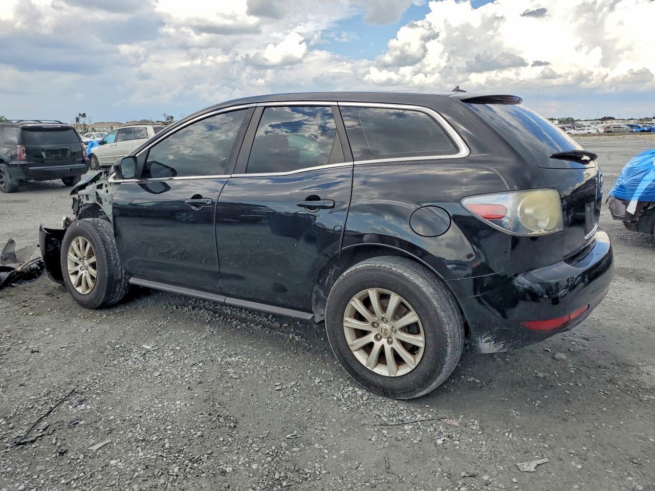 2012 Mazda Cx-7 Black vin: JM3ER2A55C0419751