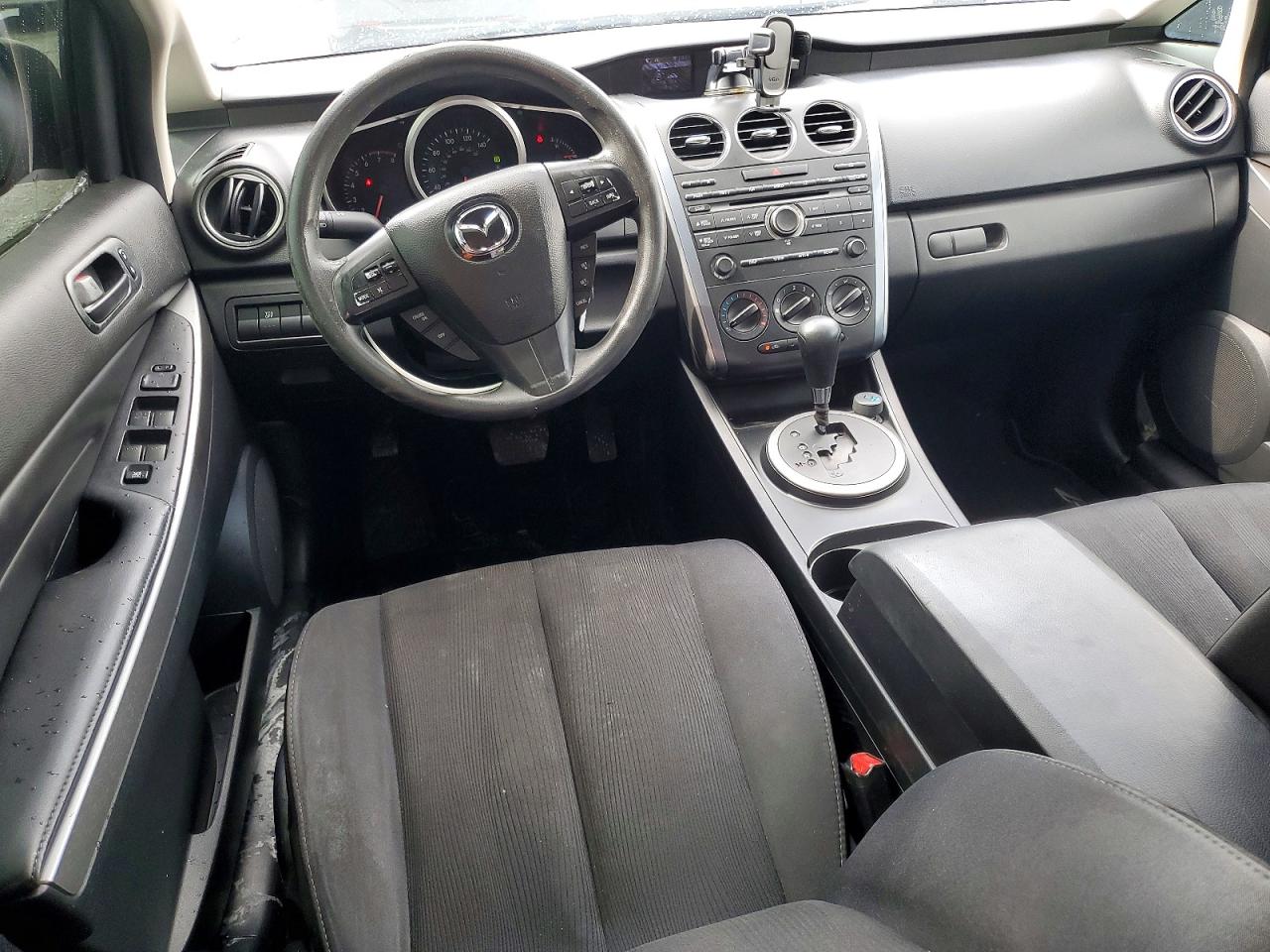 2012 Mazda Cx-7 Black vin: JM3ER2A55C0419751