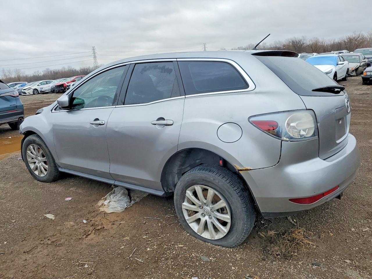 2012 Mazda Cx-7 Серебряный vin: JM3ER2A56C0419631