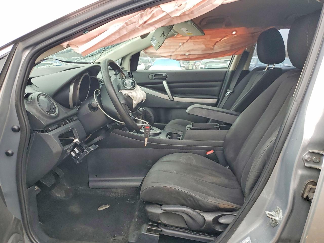 2012 Mazda Cx-7 Серебряный vin: JM3ER2A56C0419631