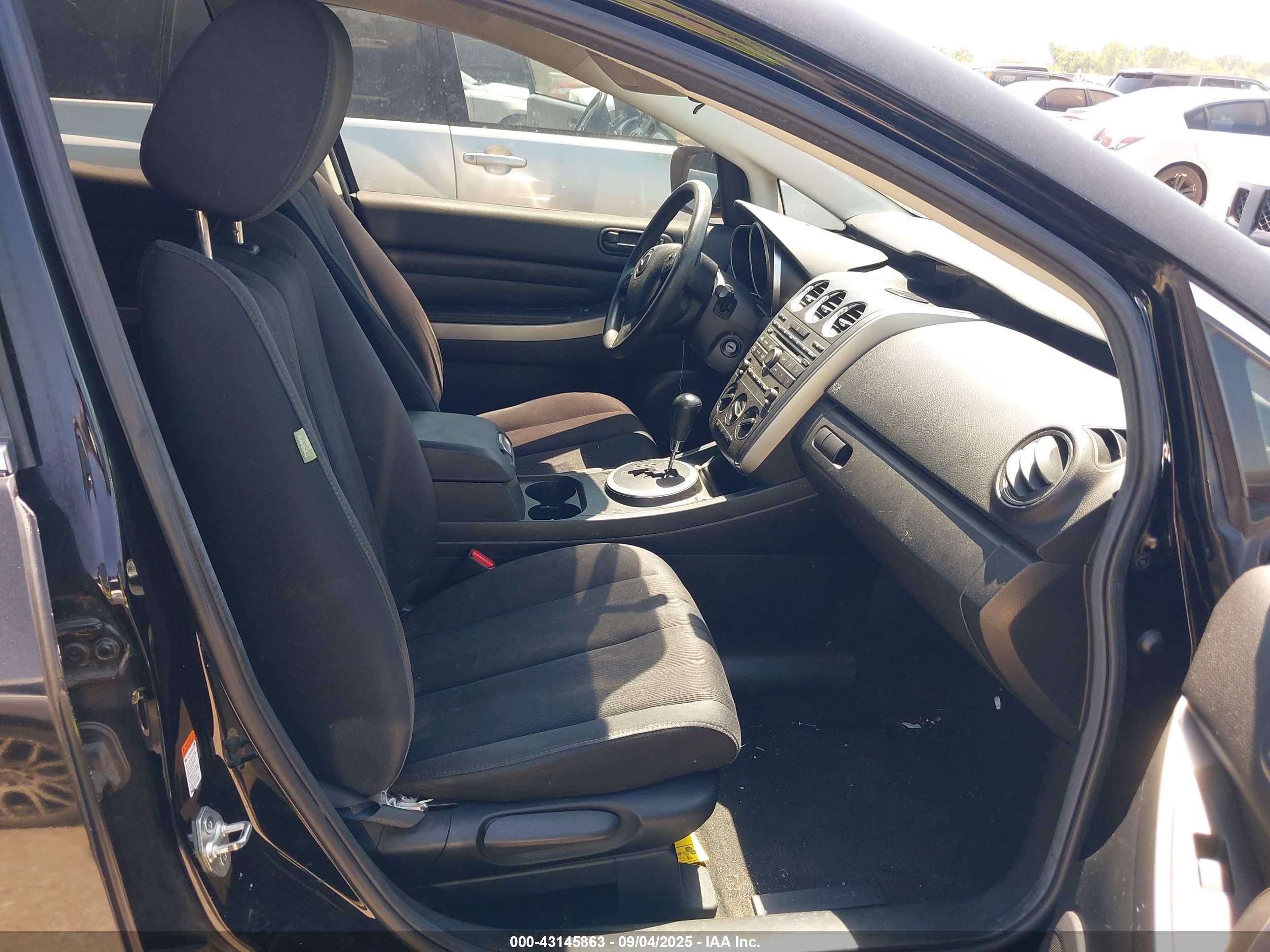2011 Mazda Cx-7 I Sv Black vin: JM3ER2A57B0389036