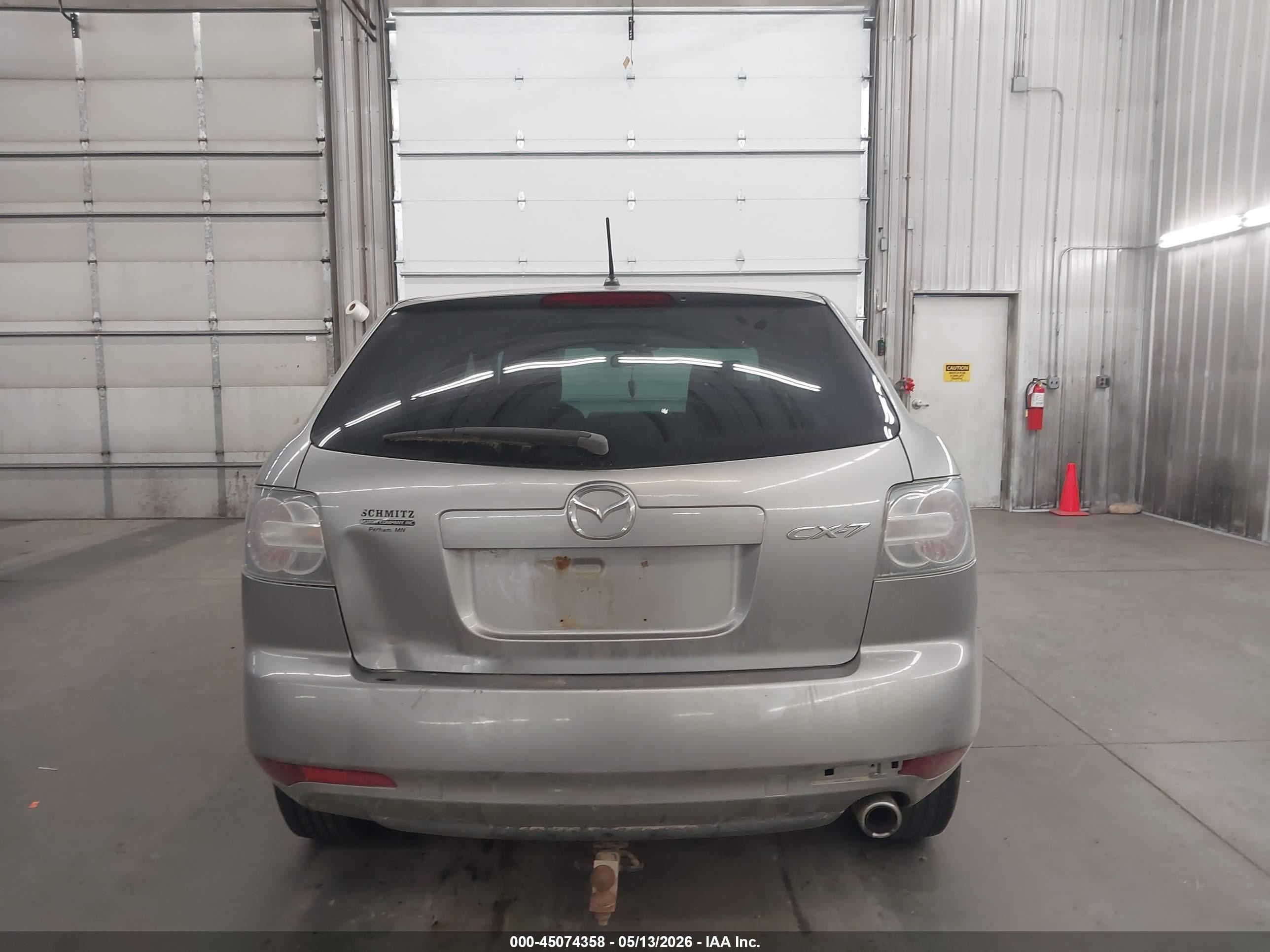 2011 Mazda Cx-7 I Sv Серебряный vin: JM3ER2A57B0394303