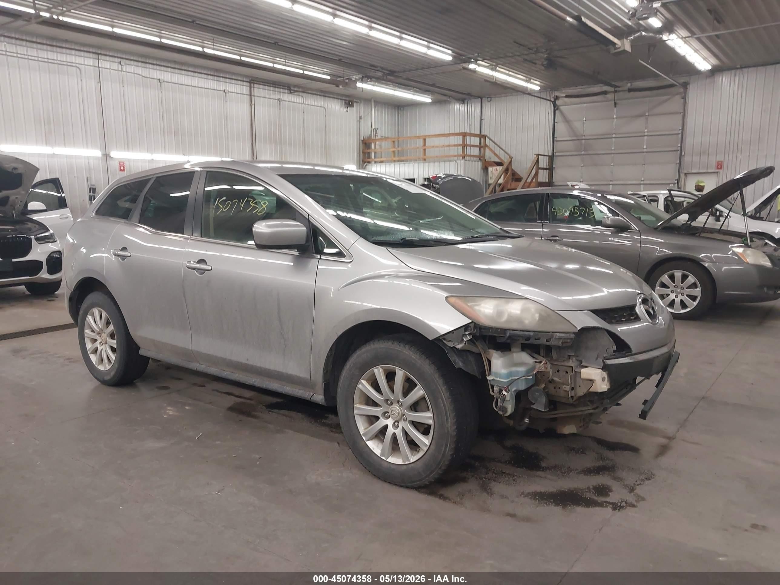 2011 Mazda Cx-7 I Sv Silver vin: JM3ER2A57B0394303
