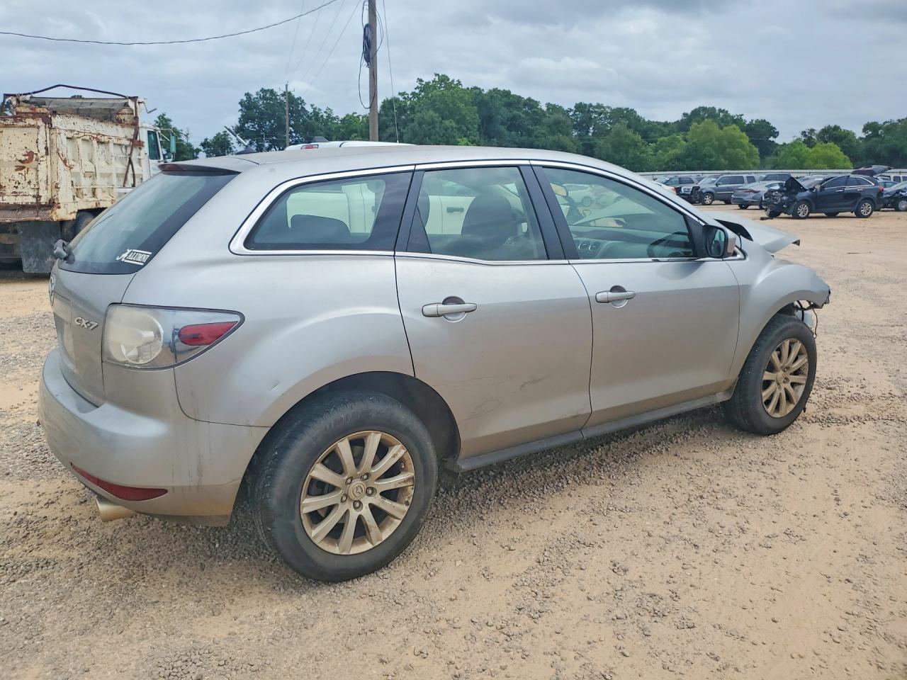 2011 Mazda Cx-7 Silver vin: JM3ER2A58B0405082