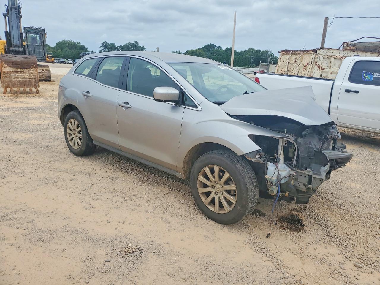 2011 Mazda Cx-7 Silver vin: JM3ER2A58B0405082