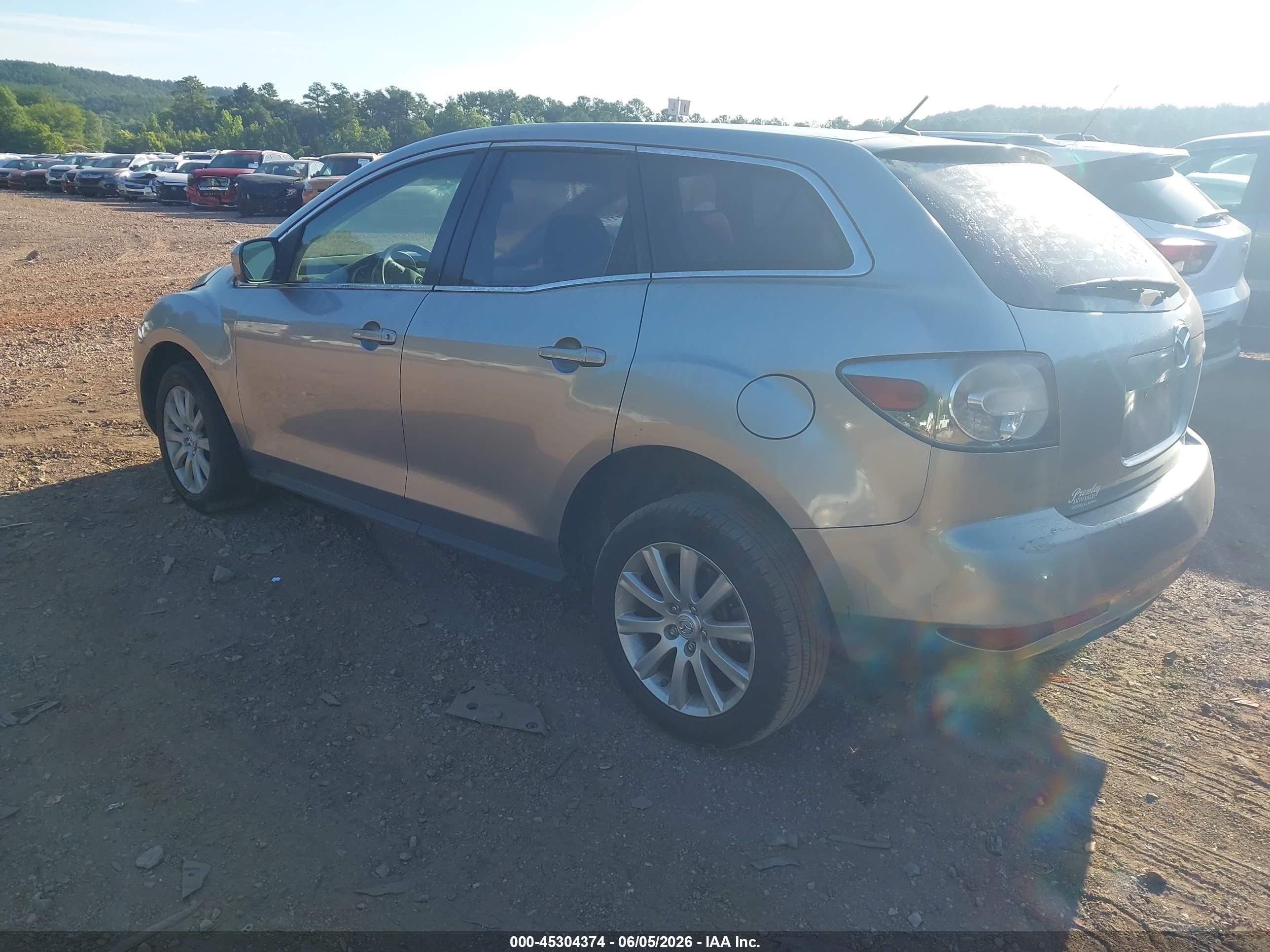 2011 Mazda Cx-7 I Sv Silver vin: JM3ER2A59B0383075