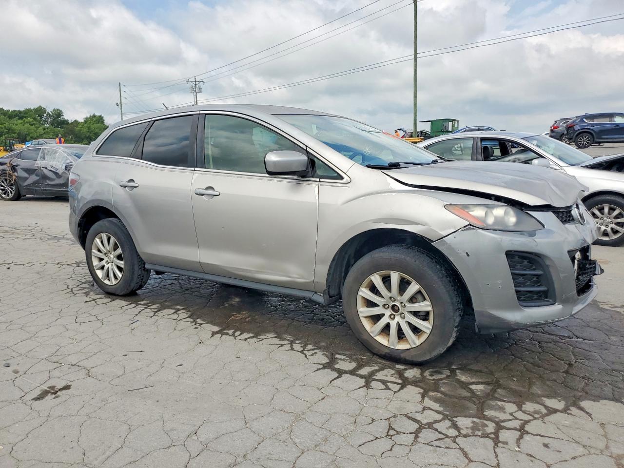 2011 Mazda Cx-7 Silver vin: JM3ER2A59B0395985