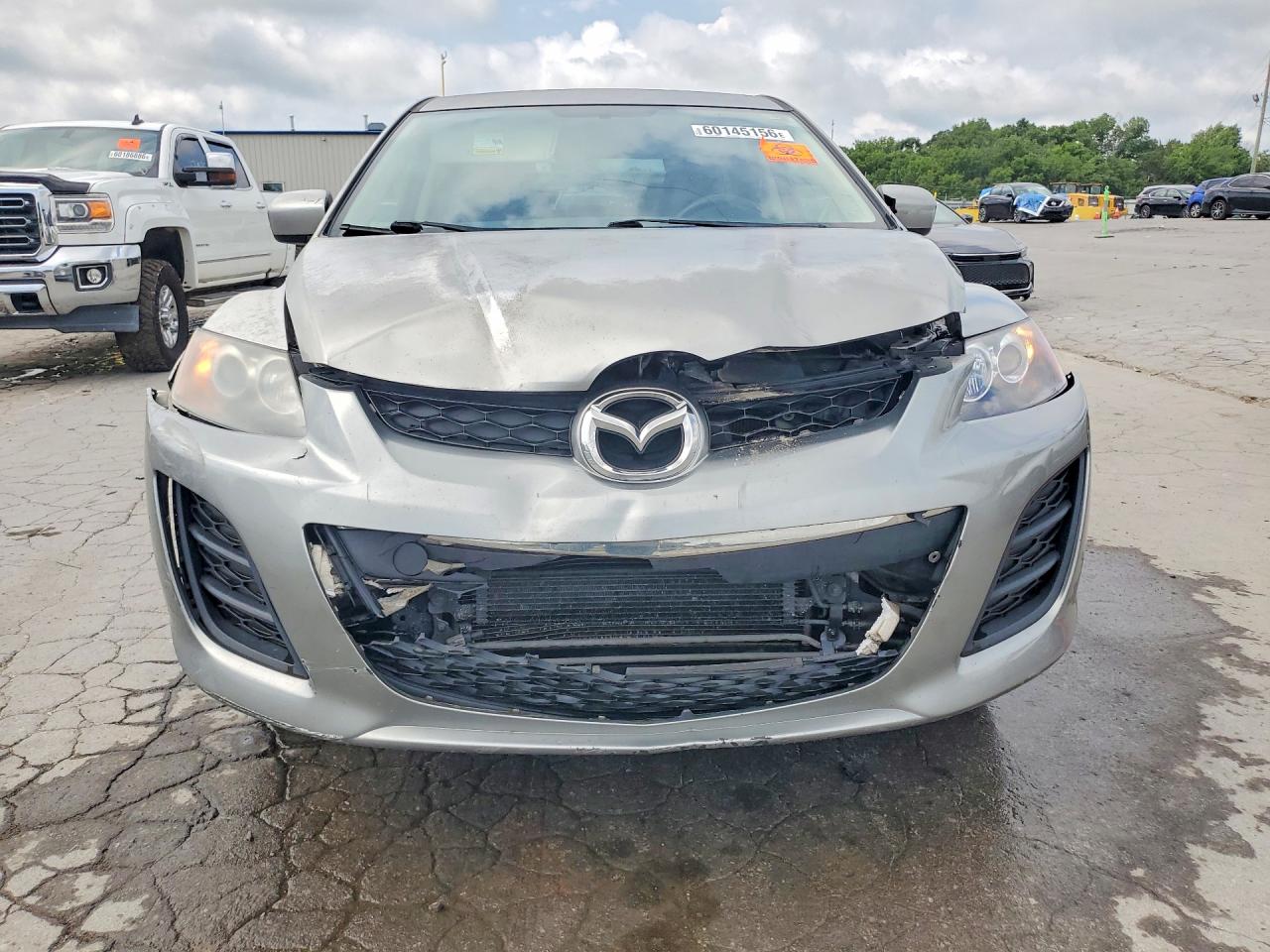 2011 Mazda Cx-7 Silver vin: JM3ER2A59B0395985