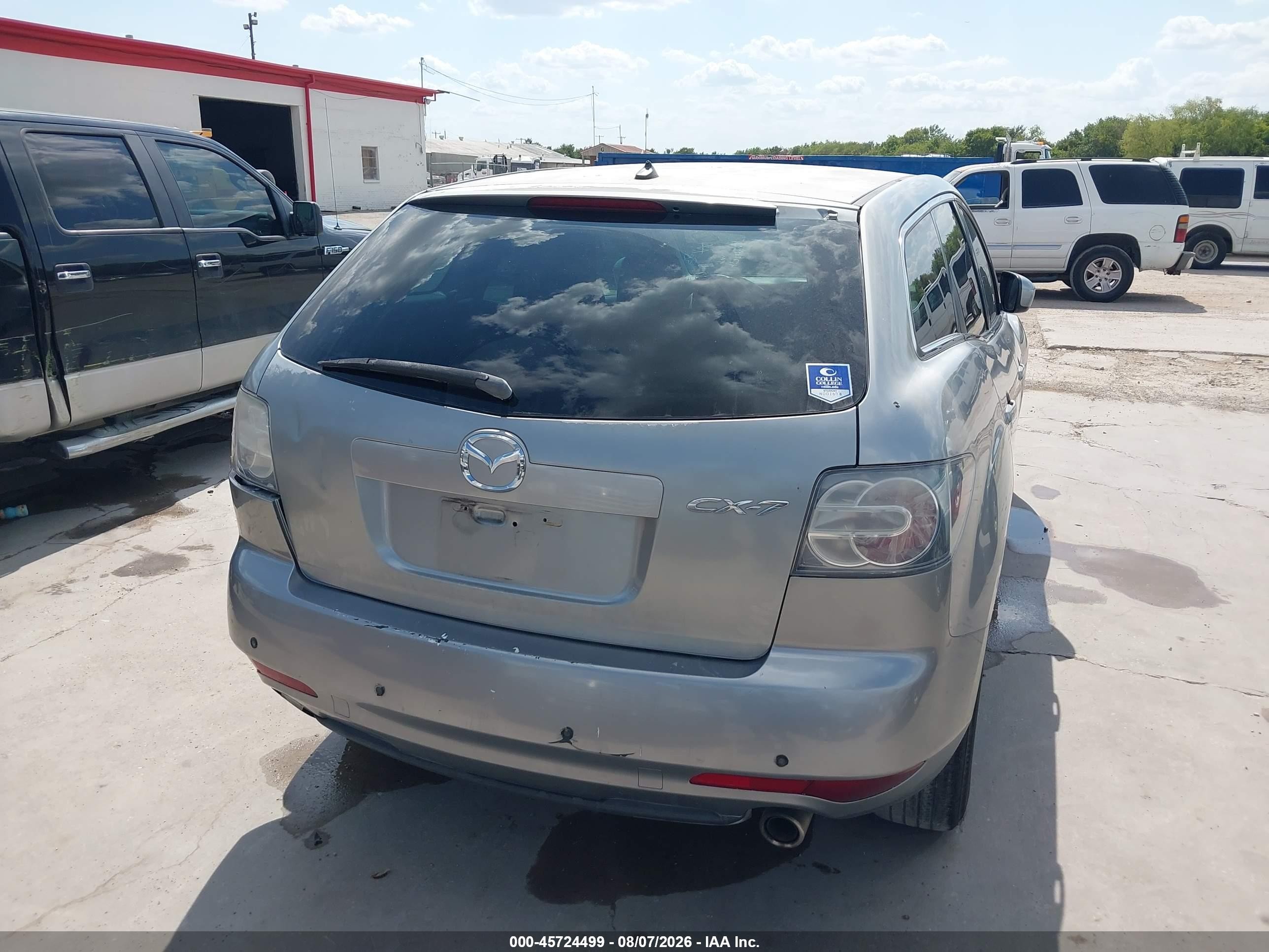 2011 Mazda Cx-7 I Sv Gray vin: JM3ER2A59B0397560