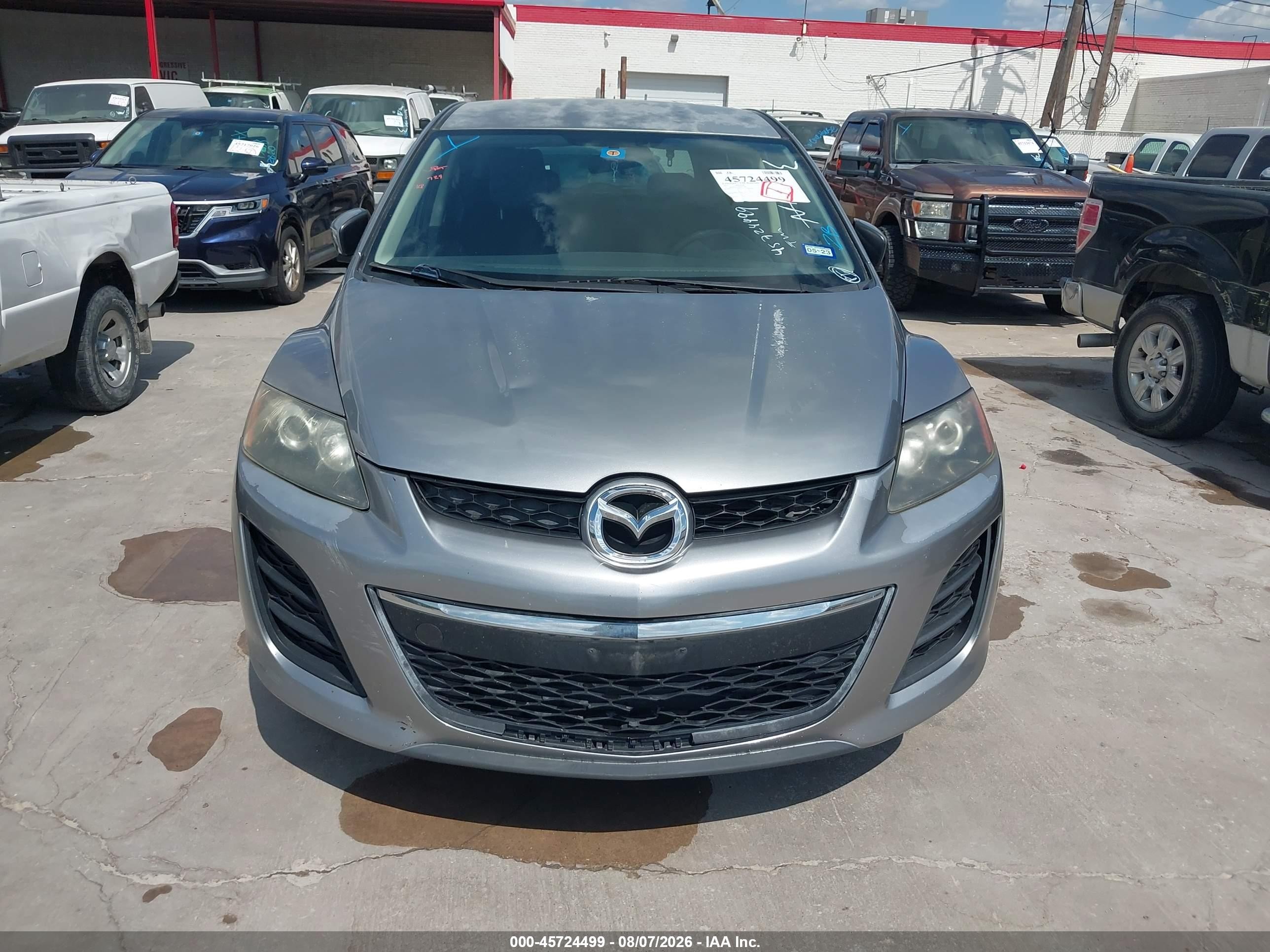 2011 Mazda Cx-7 I Sv Gray vin: JM3ER2A59B0397560