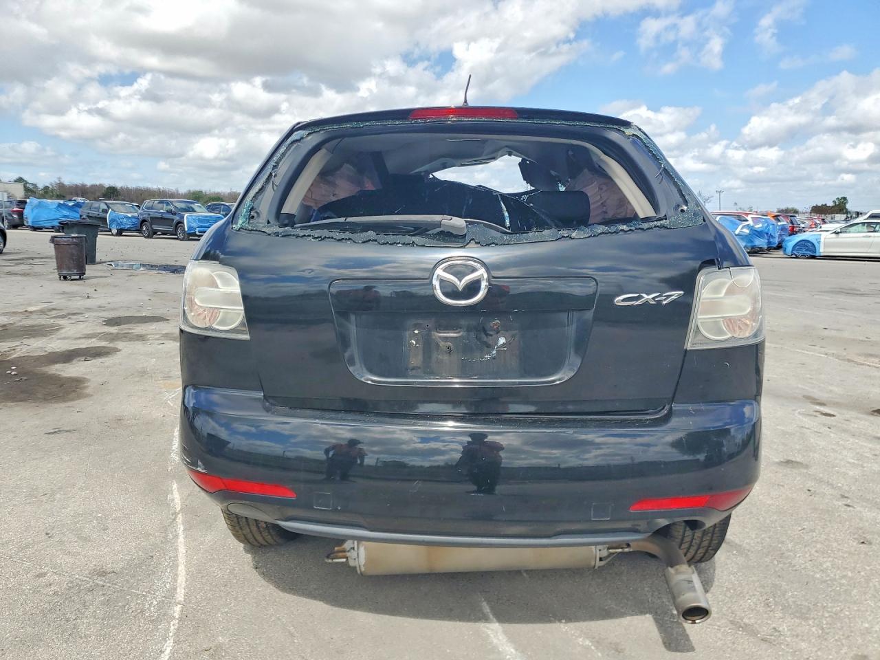 2011 Mazda Cx-7 Черный vin: JM3ER2A59B0400814