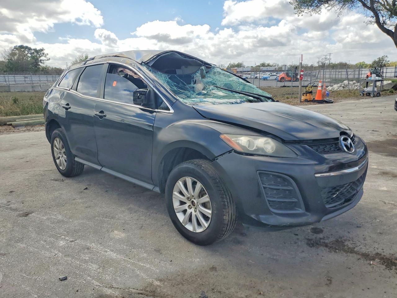 2011 Mazda Cx-7 Черный vin: JM3ER2A59B0400814